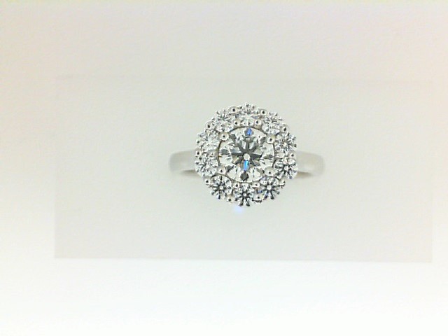 Forevermark 18 Karat White Gold 0.70Ct  I Si1 Diamond And 10=0.53Tw  Diamonds
FM 786623