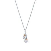 Devotion/Forevermark 18 Karat  White/Rose Gold Pendant With One 0.12Ct Forevermarm Roundnd Diamond, One 0.12Ct Forevermark Roundnd Diamond And .06 Twt Petite Forevermark Diamonds
FM2369329
FM620602