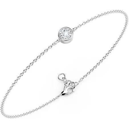 Forevermark 18 Karat White Gold Tribute Bracelet With One 0.25Ct Forevermark Round J Vs1 Diamond
Fm 6503230