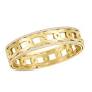 Roberto Coin 18 karat yellow gold Navarra Bangle Bracelet With 1.48Tw Round Diamonds