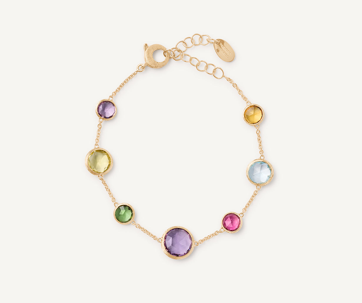 Marco Bicego18K Yellow Gold Jaipur Color Gemstone Bracelet
Length: 7 inch