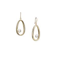 Mikimoto Moon Dew Akoya Cultured Pearl Earrings in 18K Yellow Gold
With 2=6.25mm Round Pearls