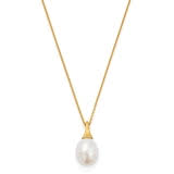 Marco Bicego 18K Yellow Gold  Africa Pearl Pendant Necklace
Length:16 Inches