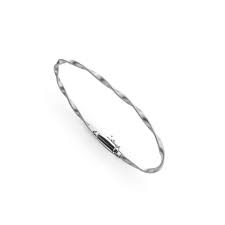 Marco Bicego 18K White Gold MarrakechTwisted Coil Bracelet
Length: 7 Inch