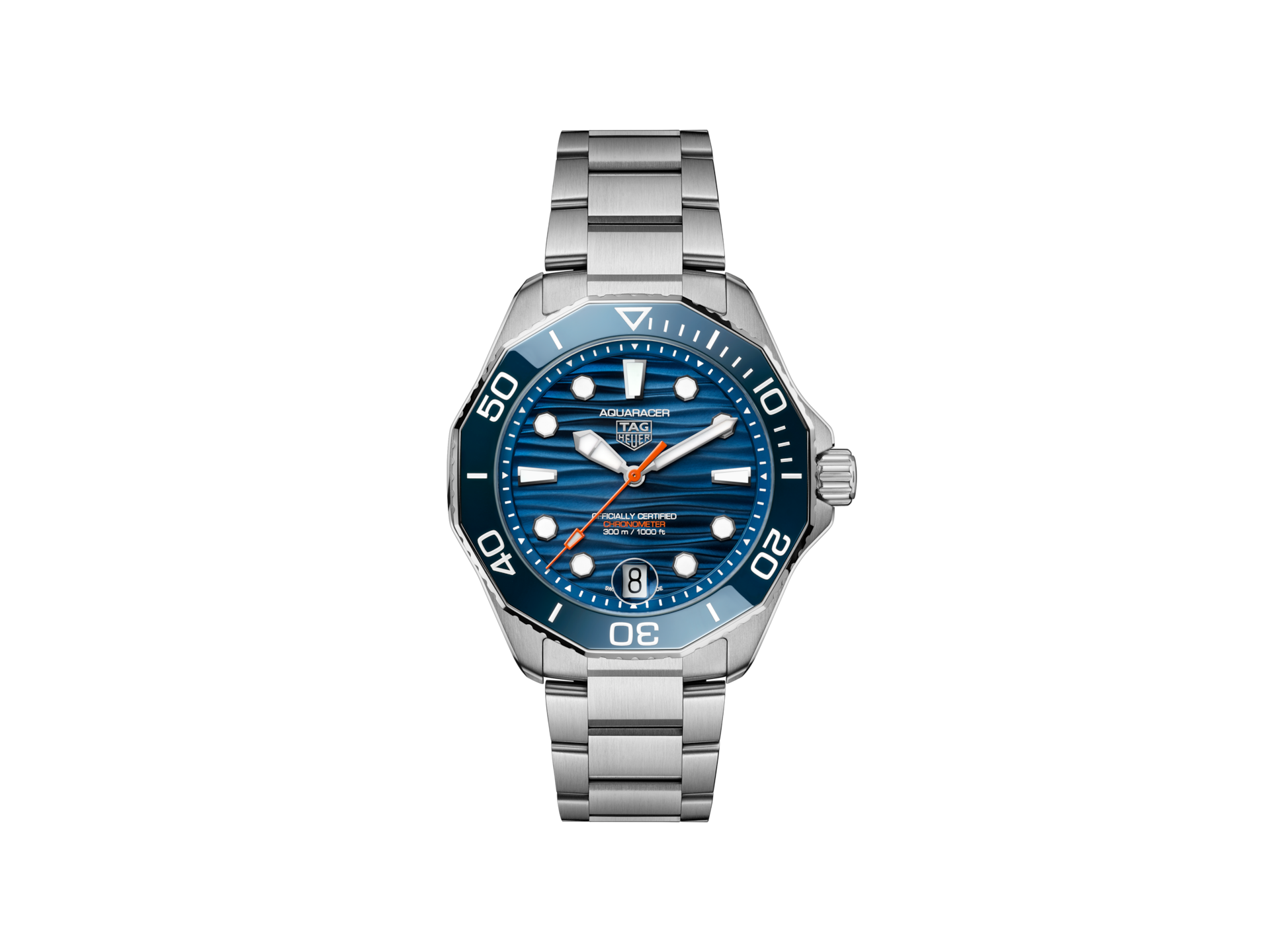 TAG HEUER AQUARACER PROFESSIONAL 300 DATE (WBP5111.BA0013)
Automatic, 42 mm, Steel