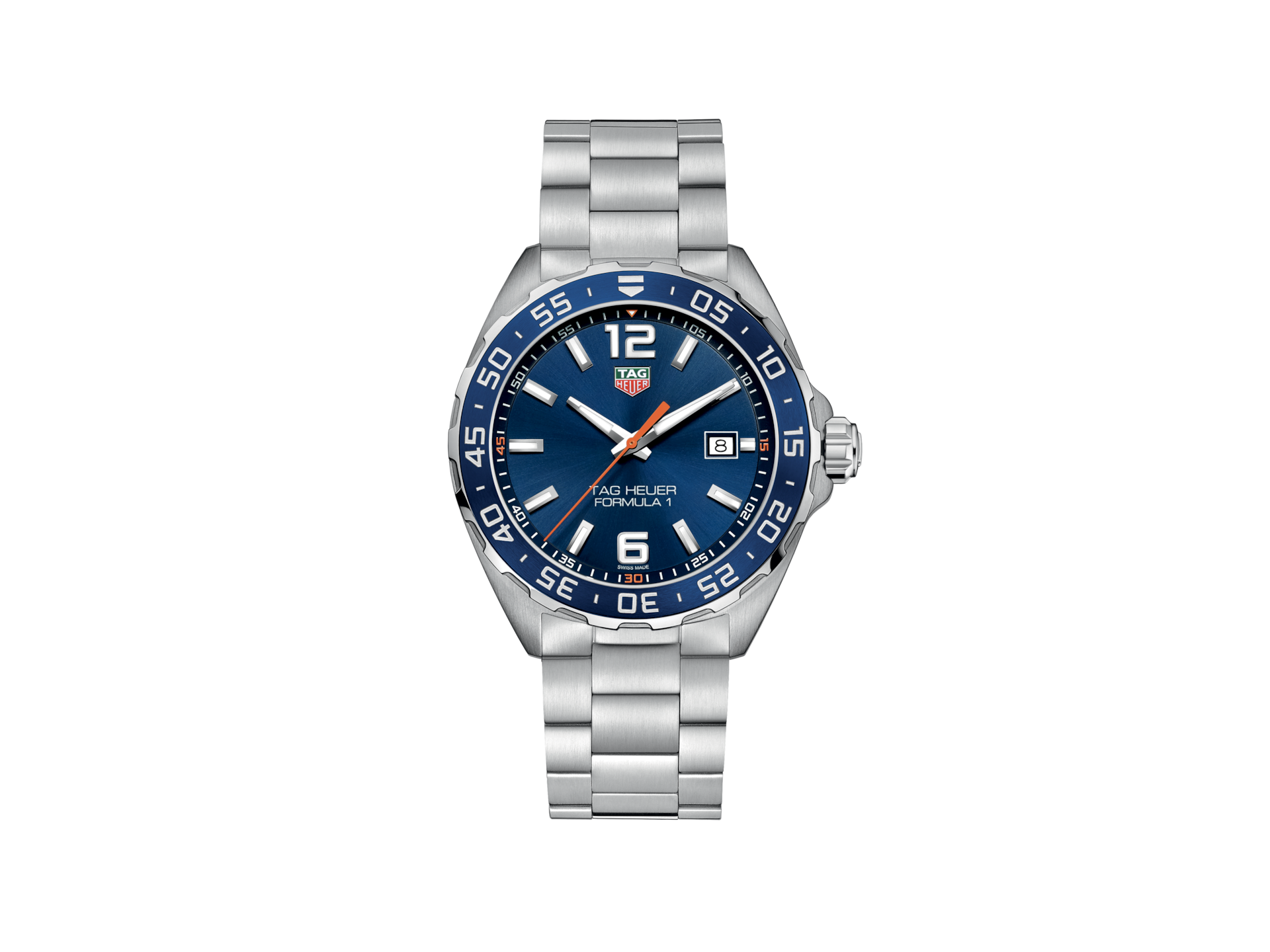 TAG HEUER FORMULA 1 DATE (WAZ1010.BA0842)
Quartz, 43 mm, Steel