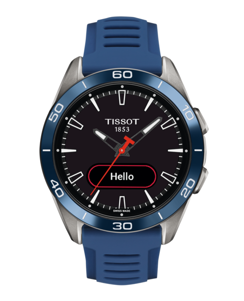 TISSOT T-TOUCH CONNECT SPORT (T153.420.47.051.01)
Titanium case, Quartz solar tactile movement