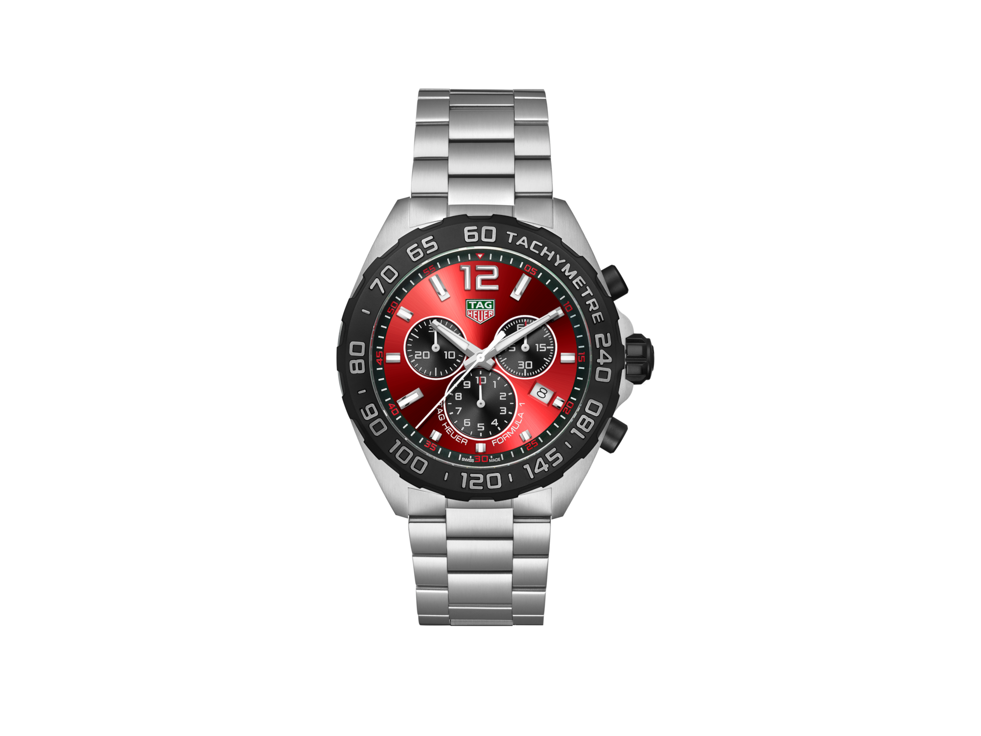 TAG Heuer Formula 1 Chronograph (CAZ101AN.BA0842)
Quartz, 43 mm, Steel