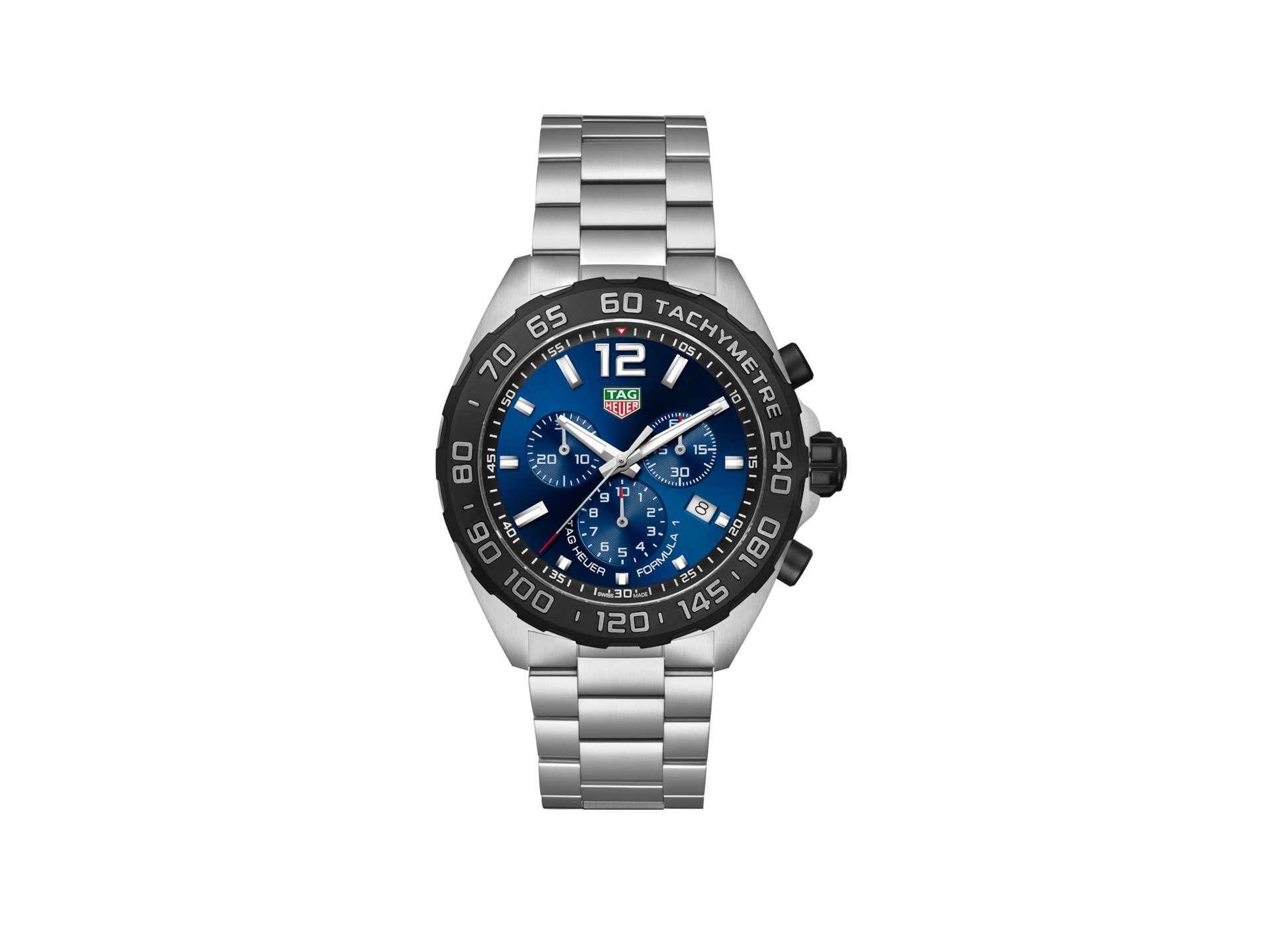 Tag Heuer Formula 1 Chronograph Blue Dial  Quartz, 43 Mm, Steel
(Caz101av.Ba0842)