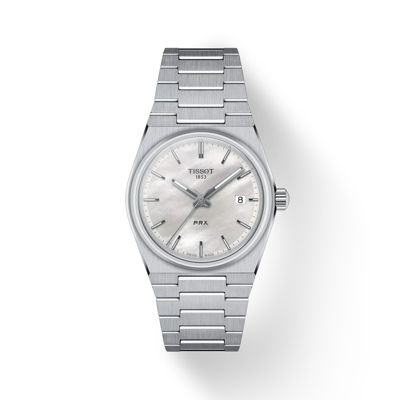 Tissot PRX (T137.210.11.111.00)
Diameter:35 mm, 316L stainless steel case, Quartz movement