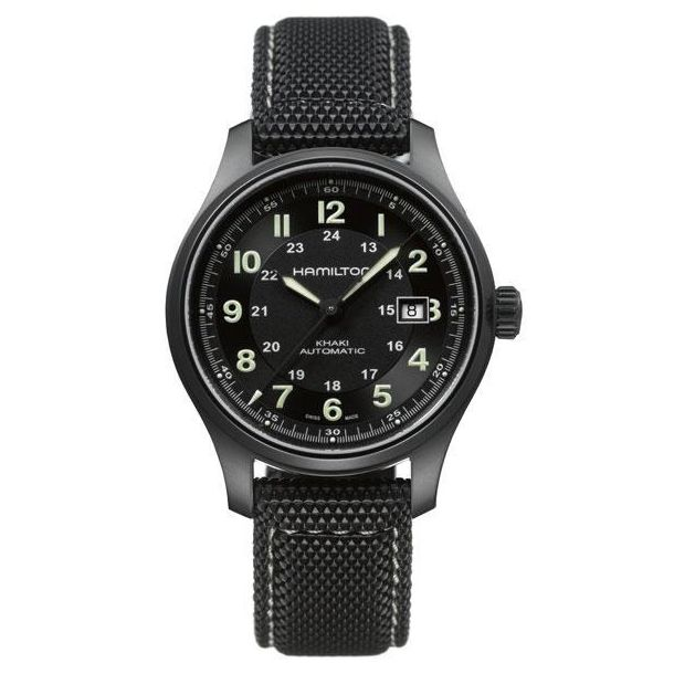 Khaki Field Titanium Auto ( H70575733)
Automatic | 42mm