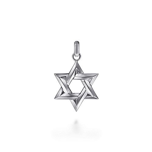 Gabriel & Co Sterling Silver Star Of David Pendant