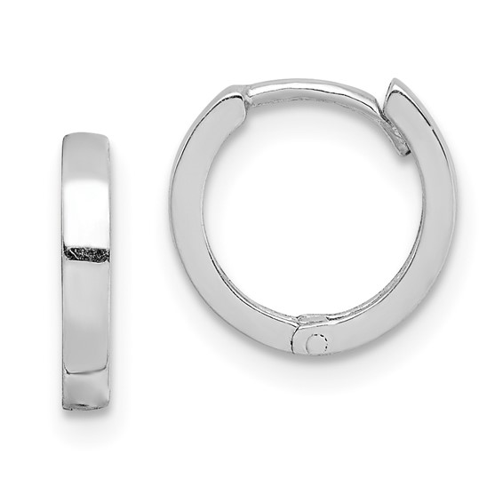 Sterling Silver 2.0 mm Huggie Earrings