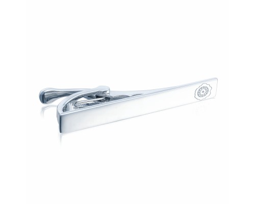 Tacori: Sterling Silver Engraved Tie Bar
Diameter/Size: 2x0.25