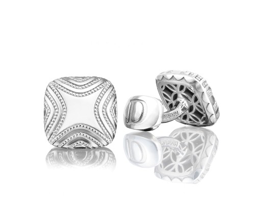 Tacori Sterling Silver  Retro Classic Milgrain Cufflink