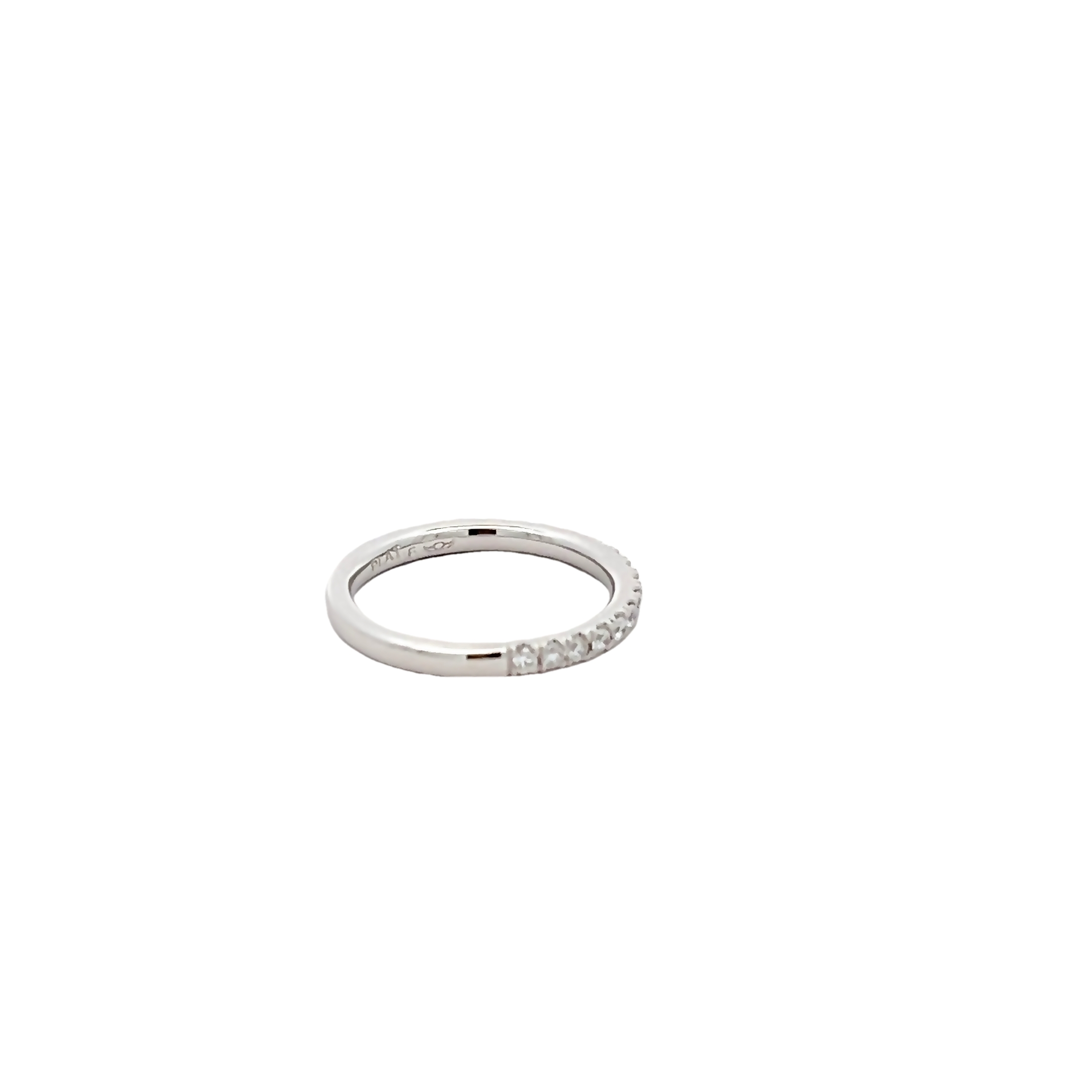 Platinum Diamond Wedding Band