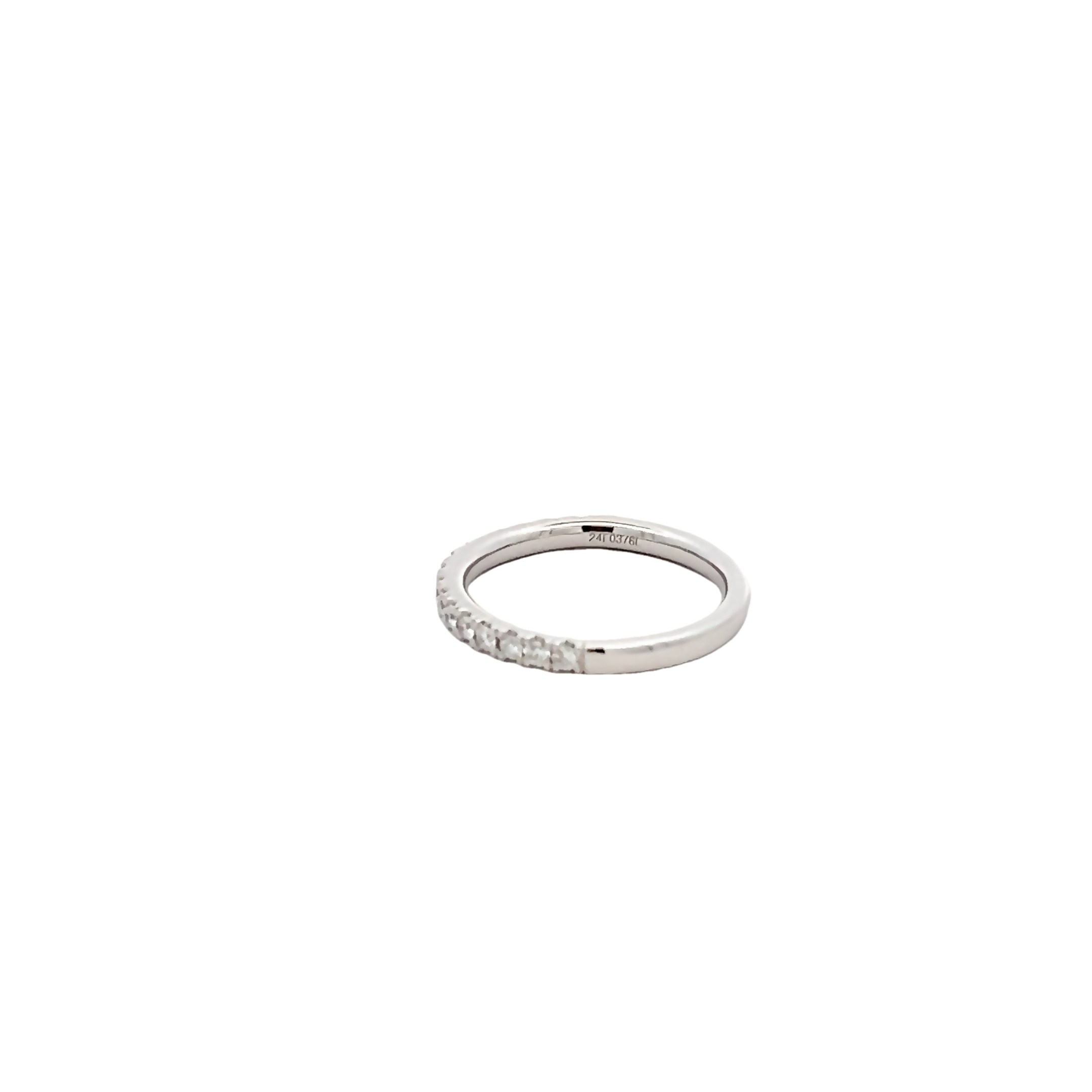 Platinum Diamond Wedding Band