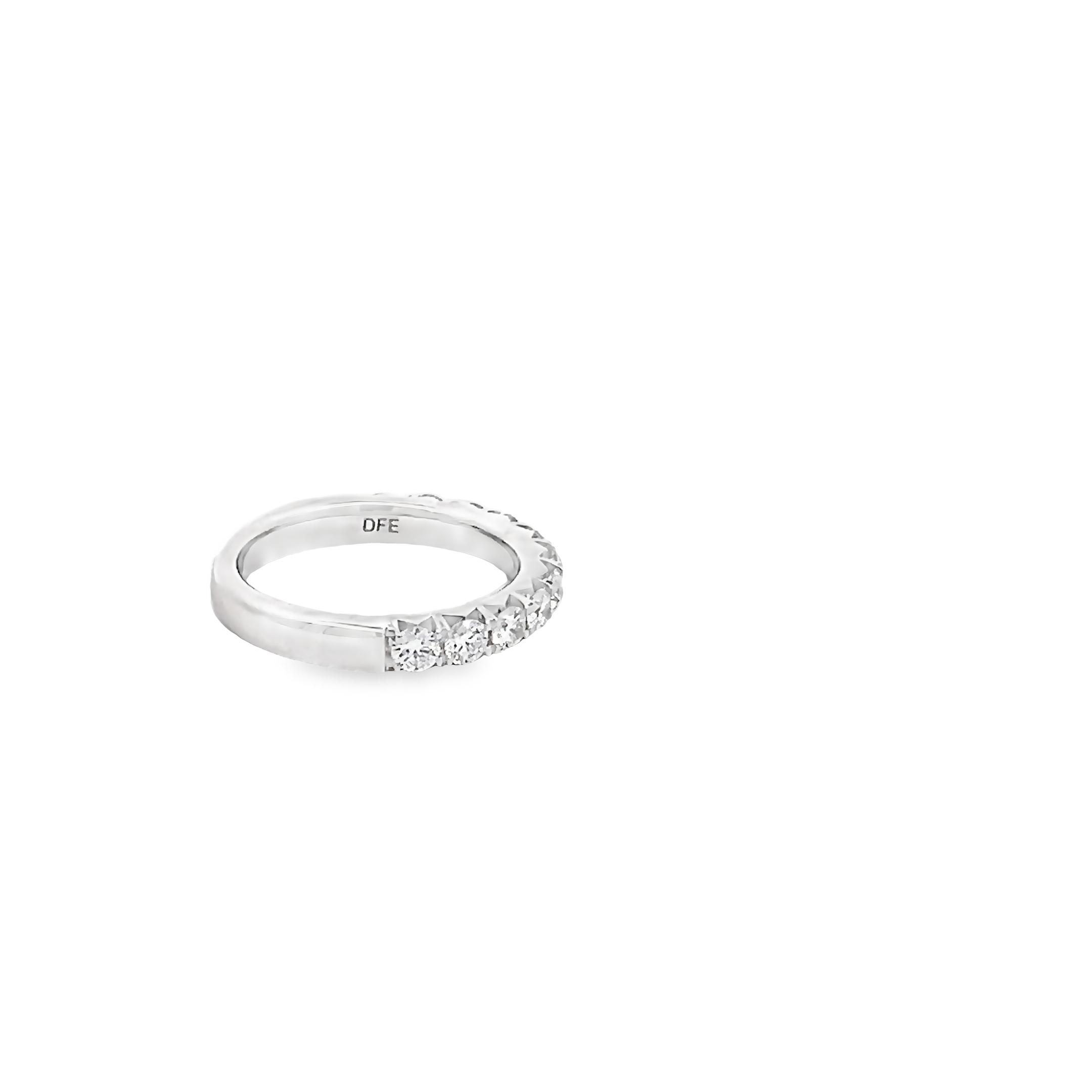 14k White Gold 1.00tw Diamond Wedding Band