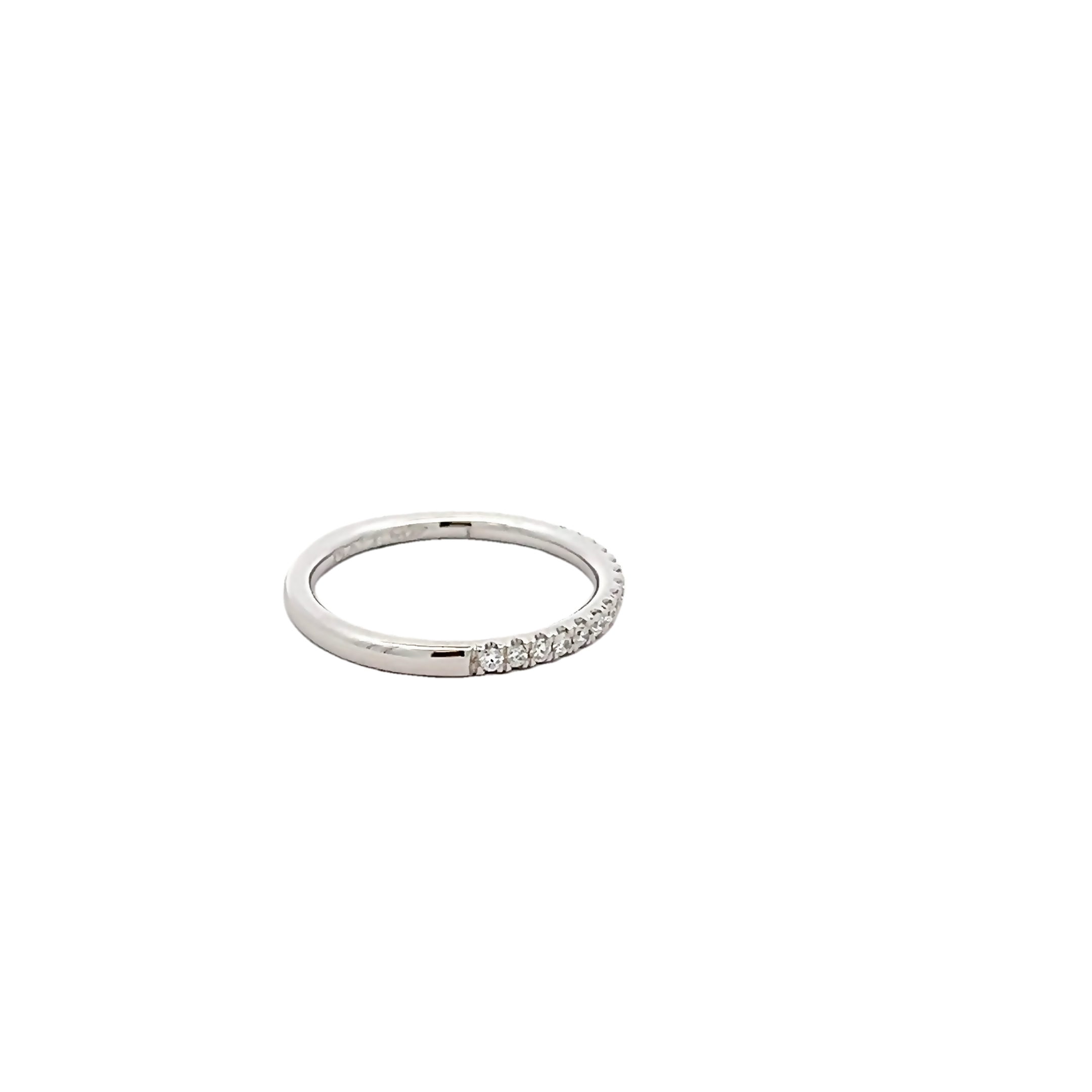 Platinum Diamond Wedding Band