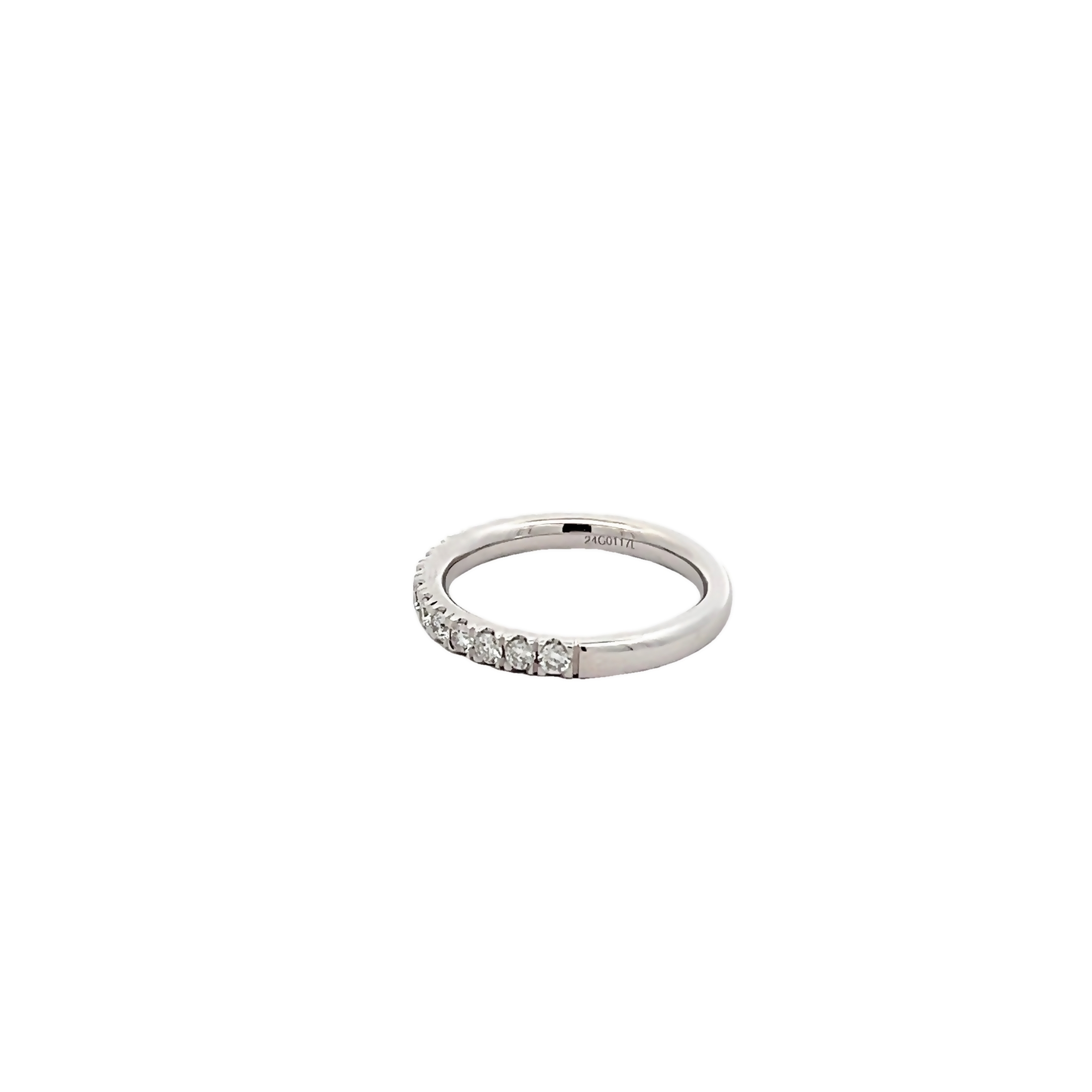 Platinum Diamond Wedding Band