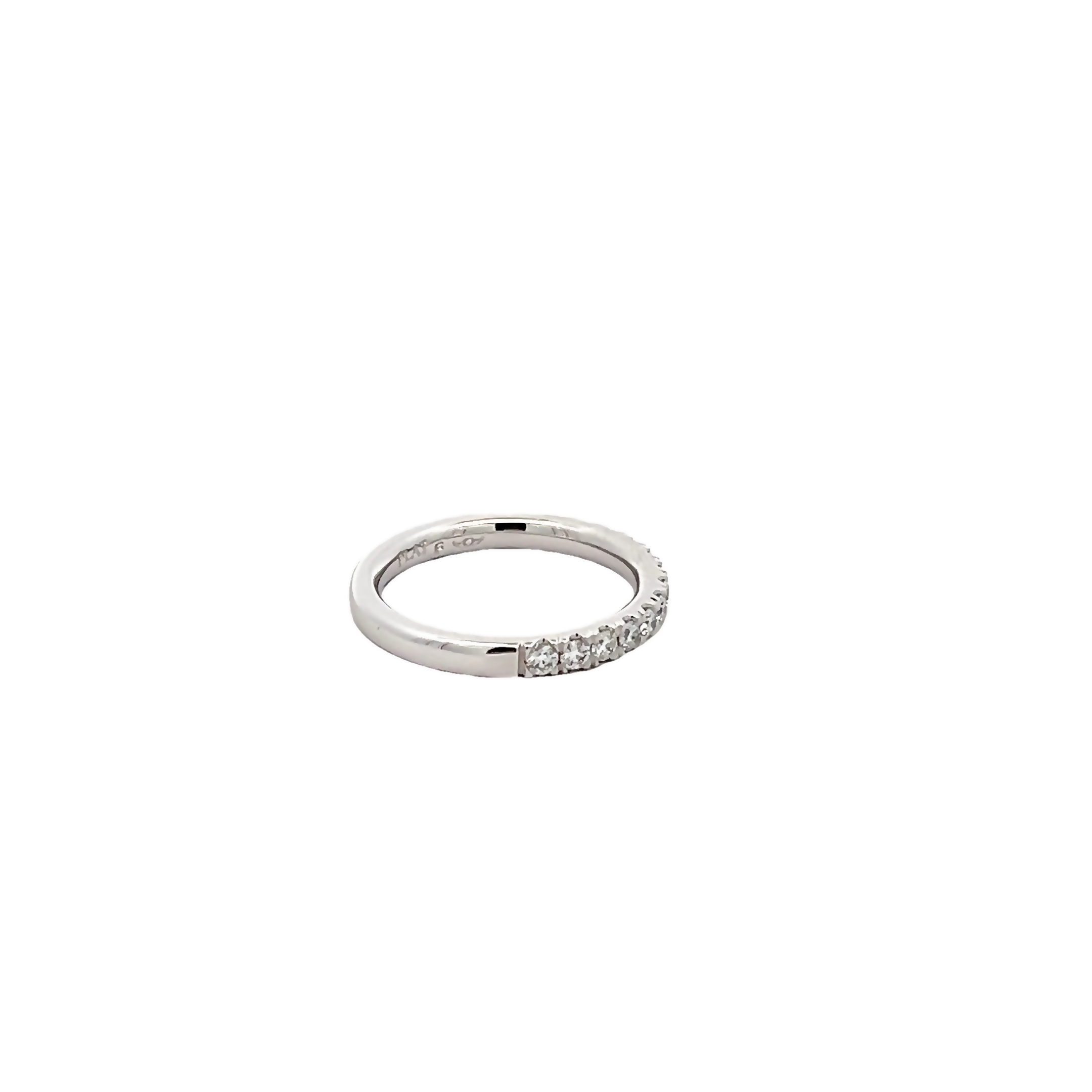 Platinum Diamond Wedding Band