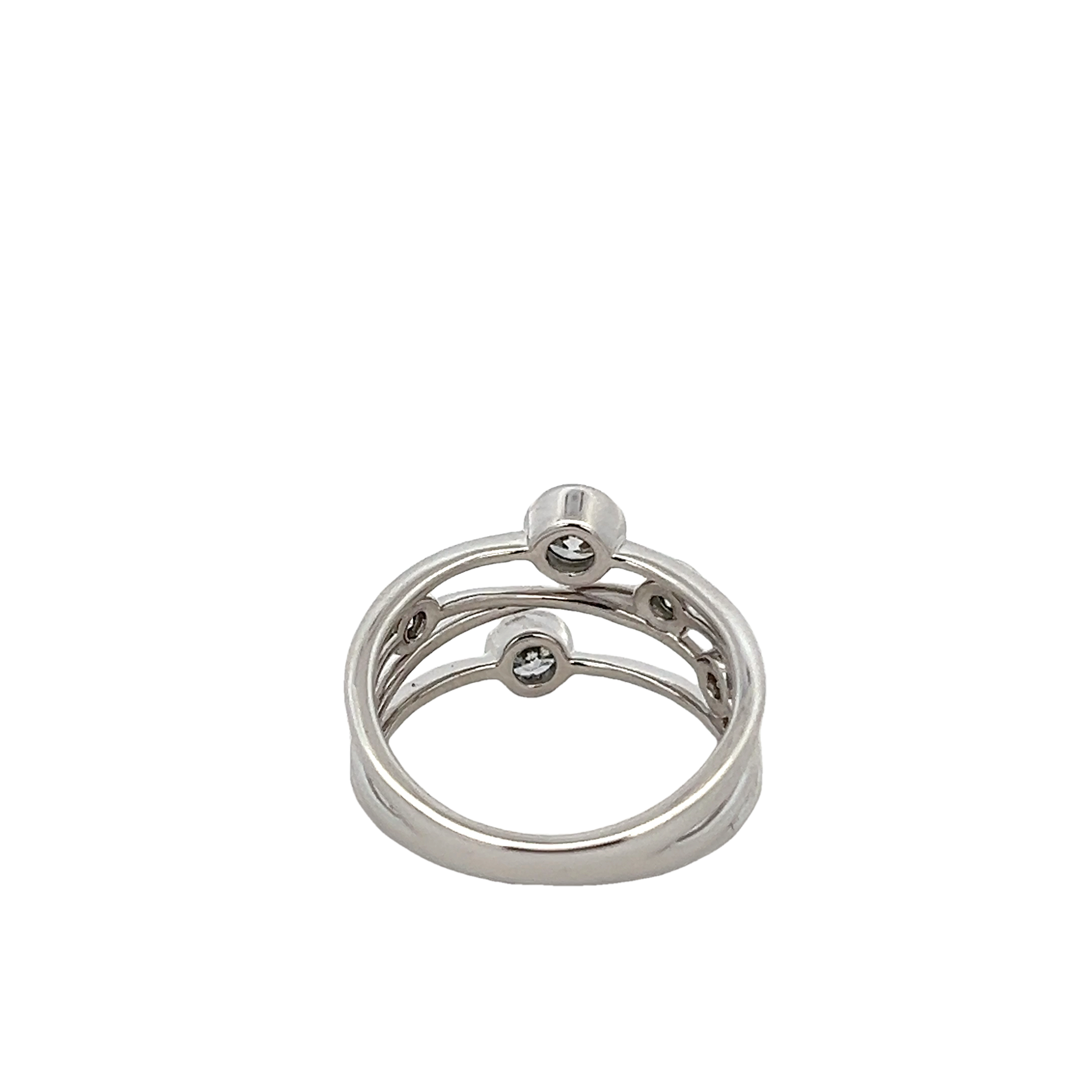 14k White Gold Diamond Ring