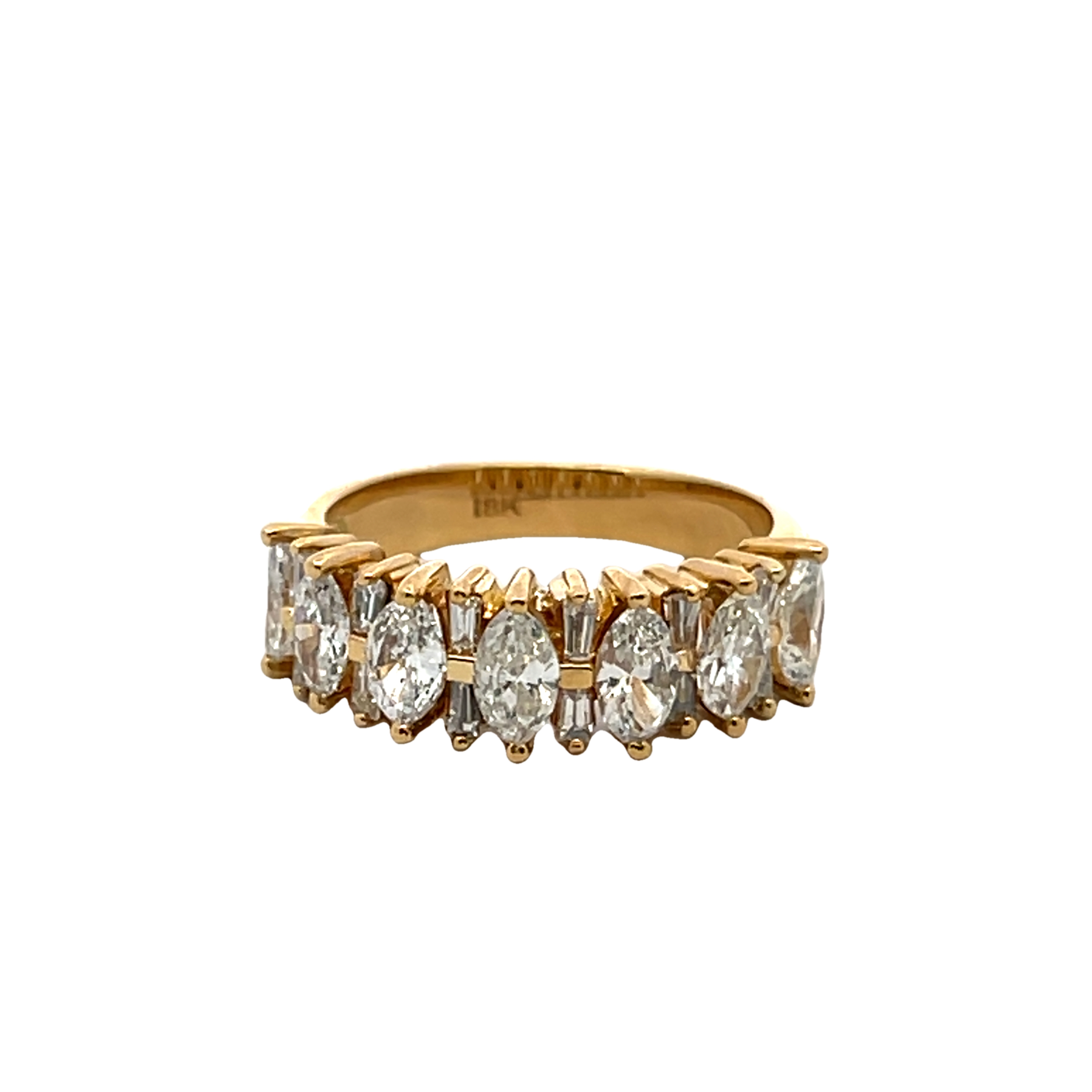 18k Yellow Gold Diamond Ring