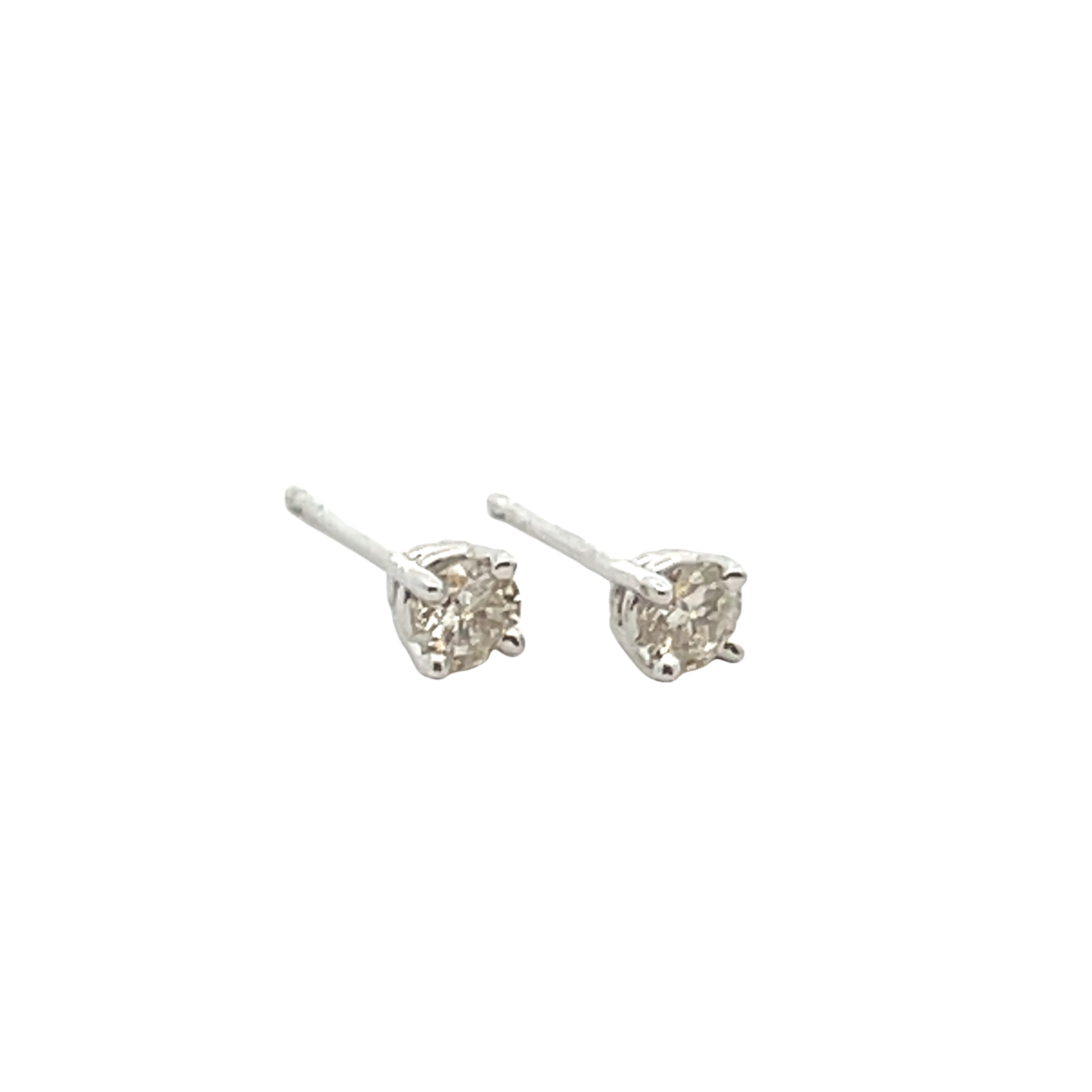 14k Diamond Stud Earrings