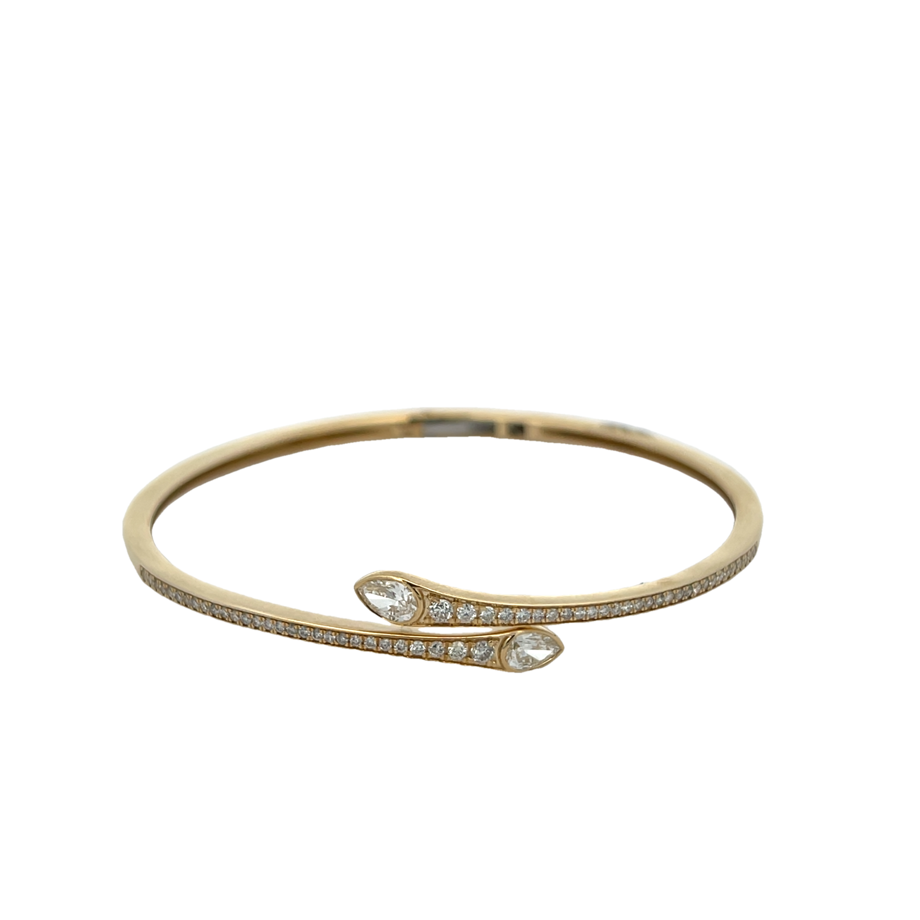 14k Yellow Gold Diamond Bracelet