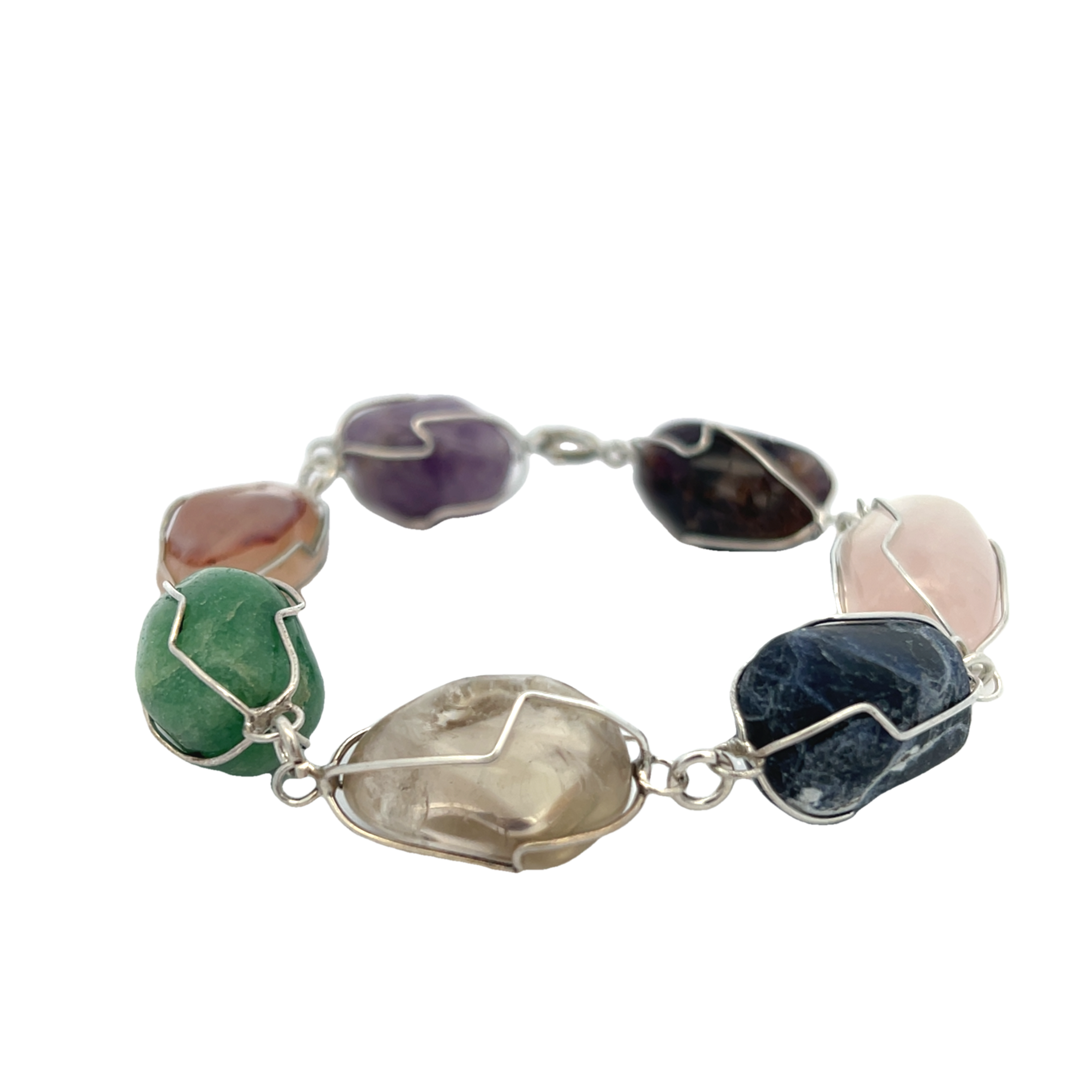 Sterling Silver Quartz Bracelet