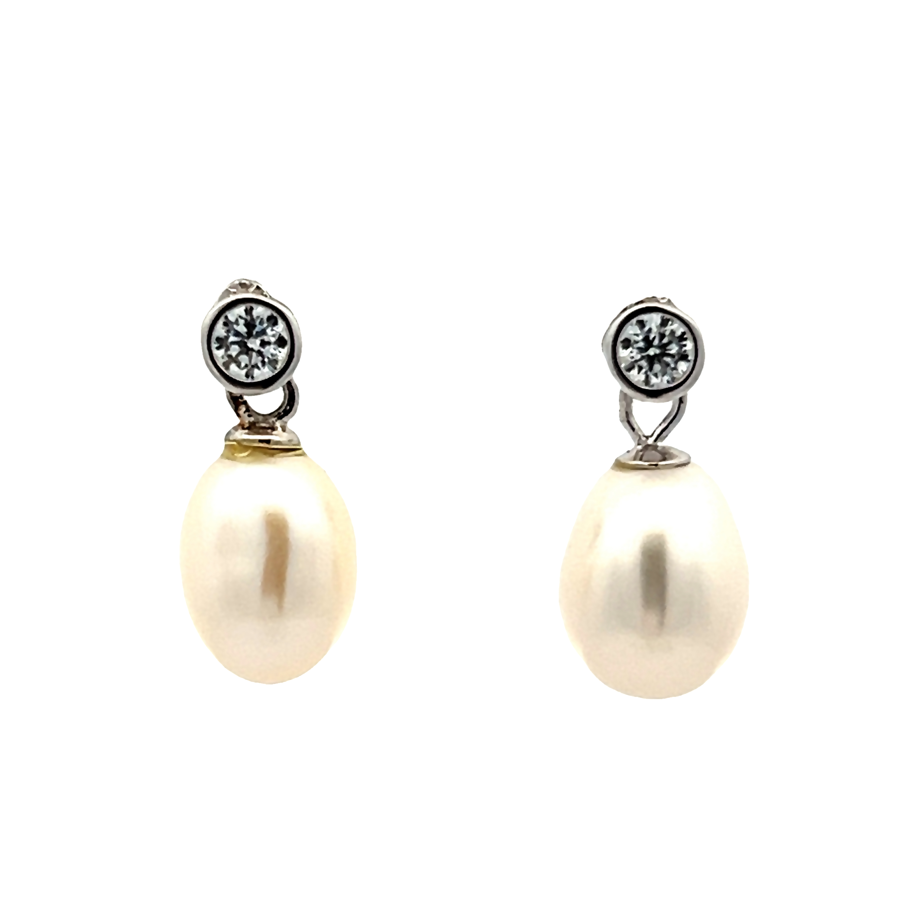 Sterling Silver Pearl Earrings