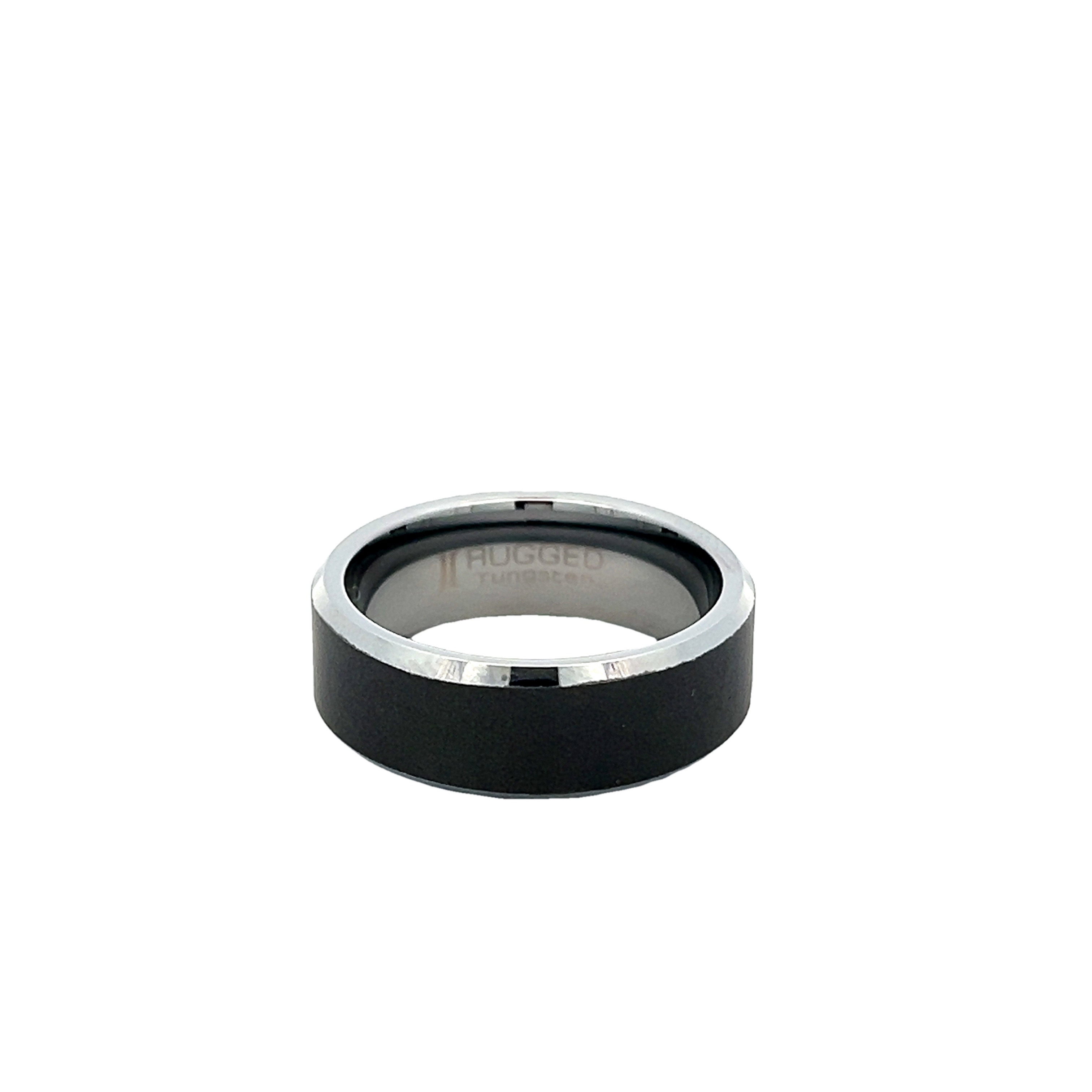 8mm Tungsten Carbide Wedding Band