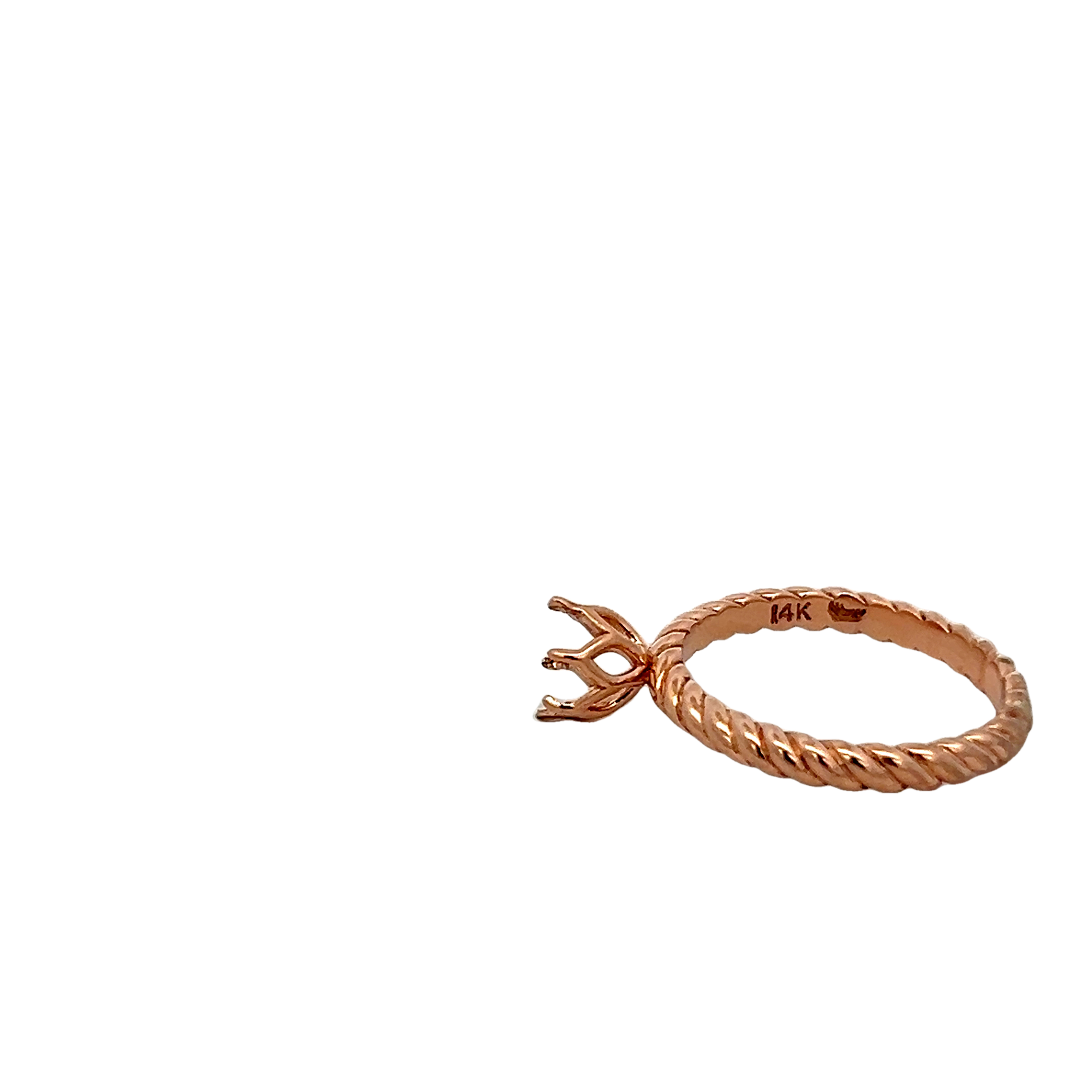 14k Rose Gold Remount