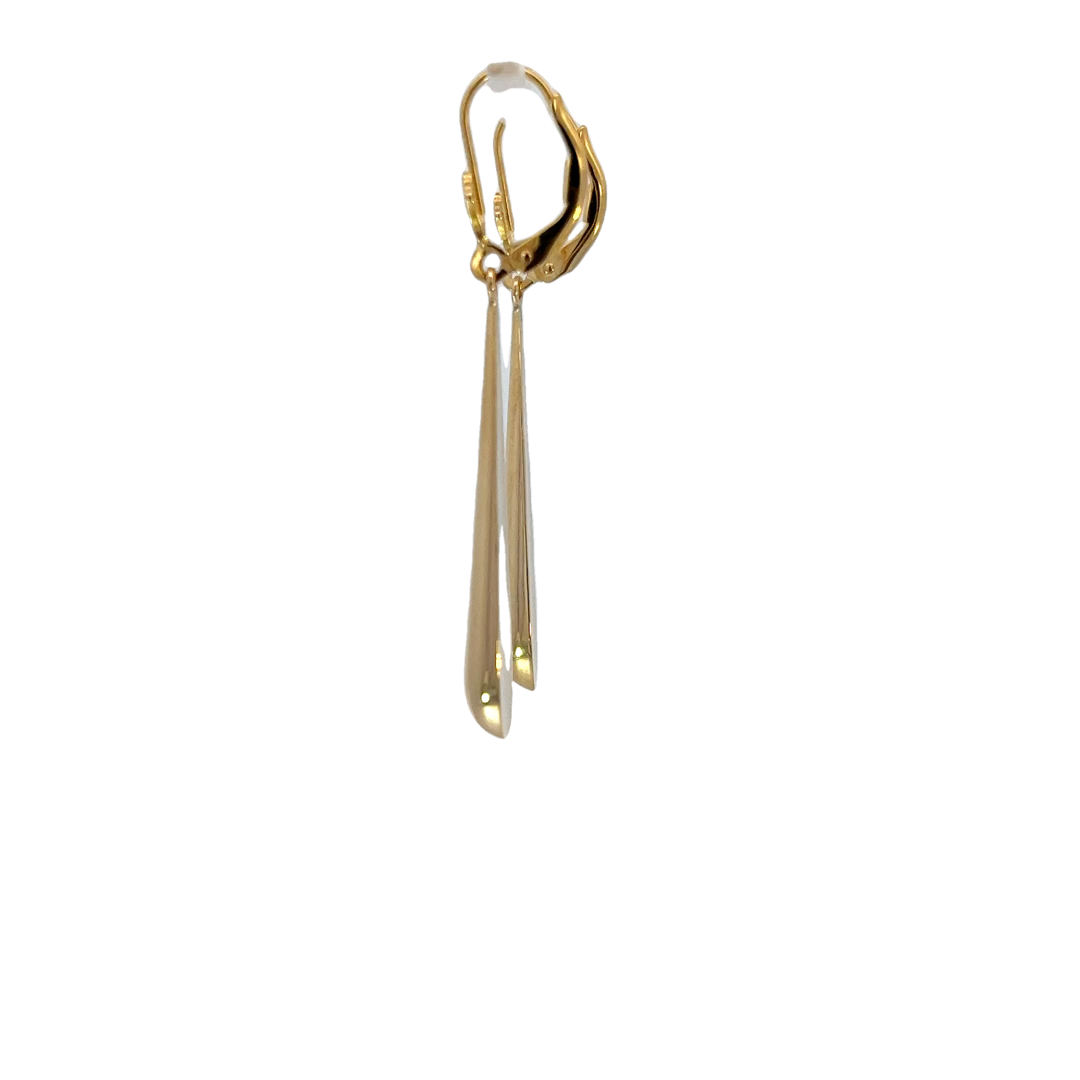 14k Yellow Gold Drop Earrings