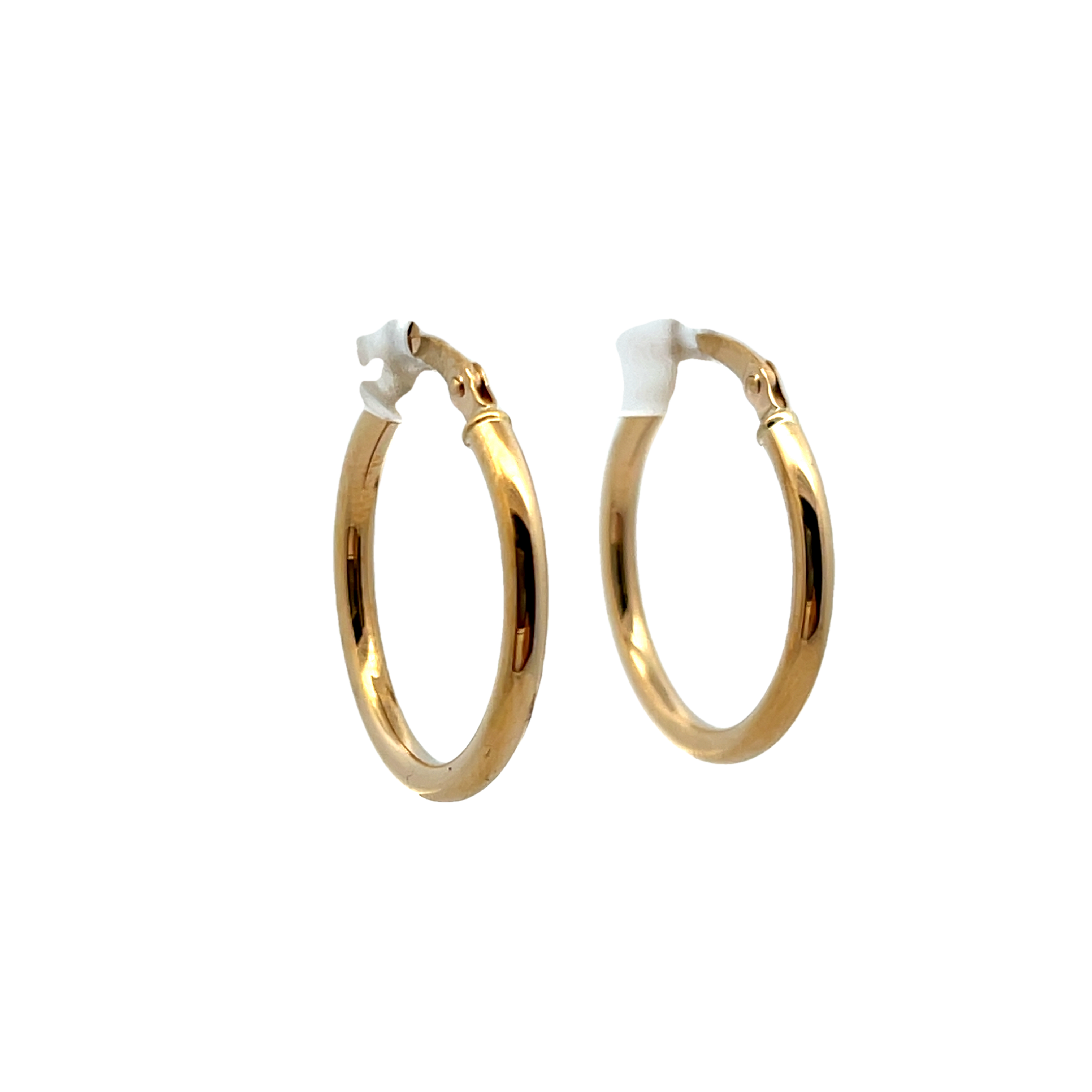 14k Yellow Gold Small Hoop Earrings