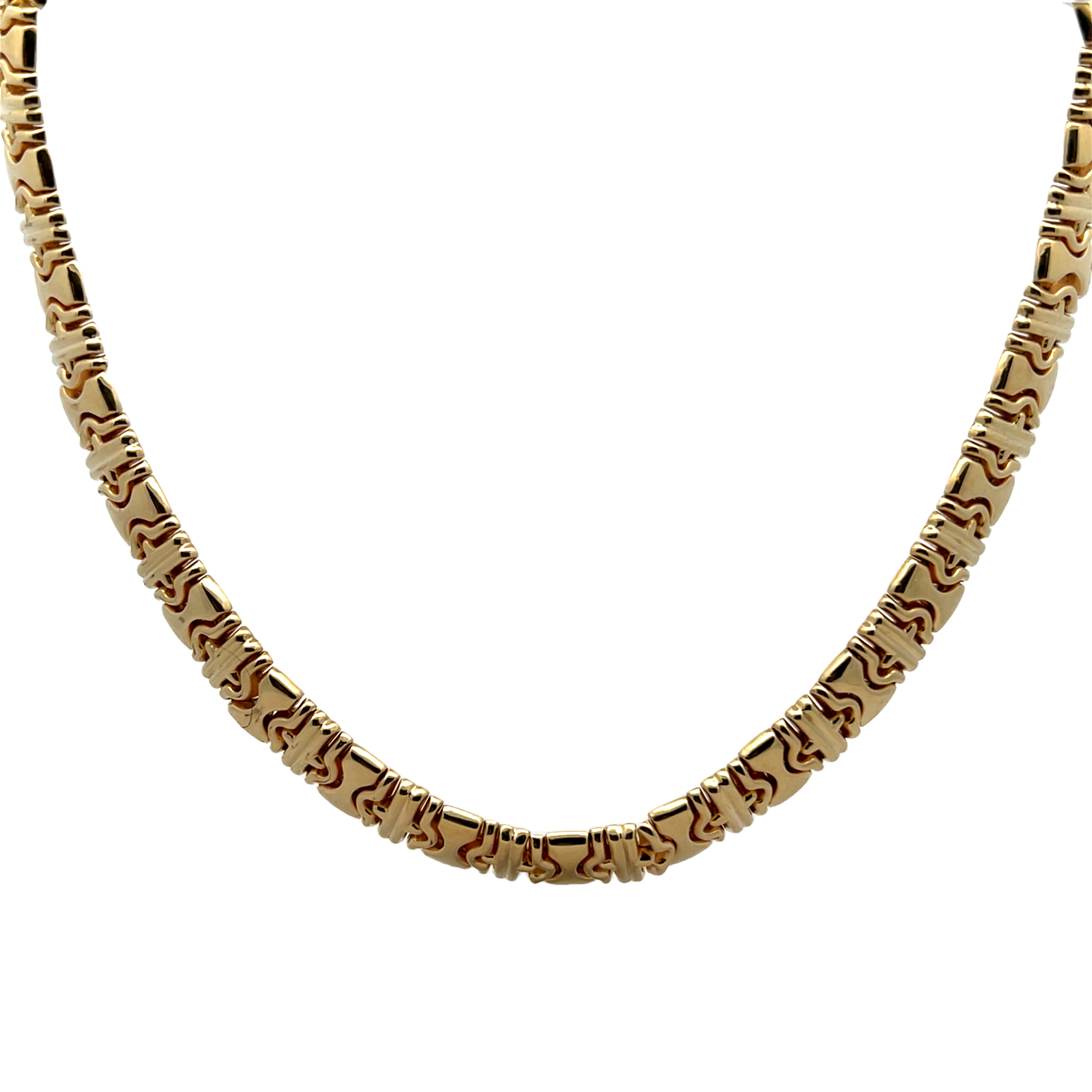 14k Yellow Gold Link Necklace