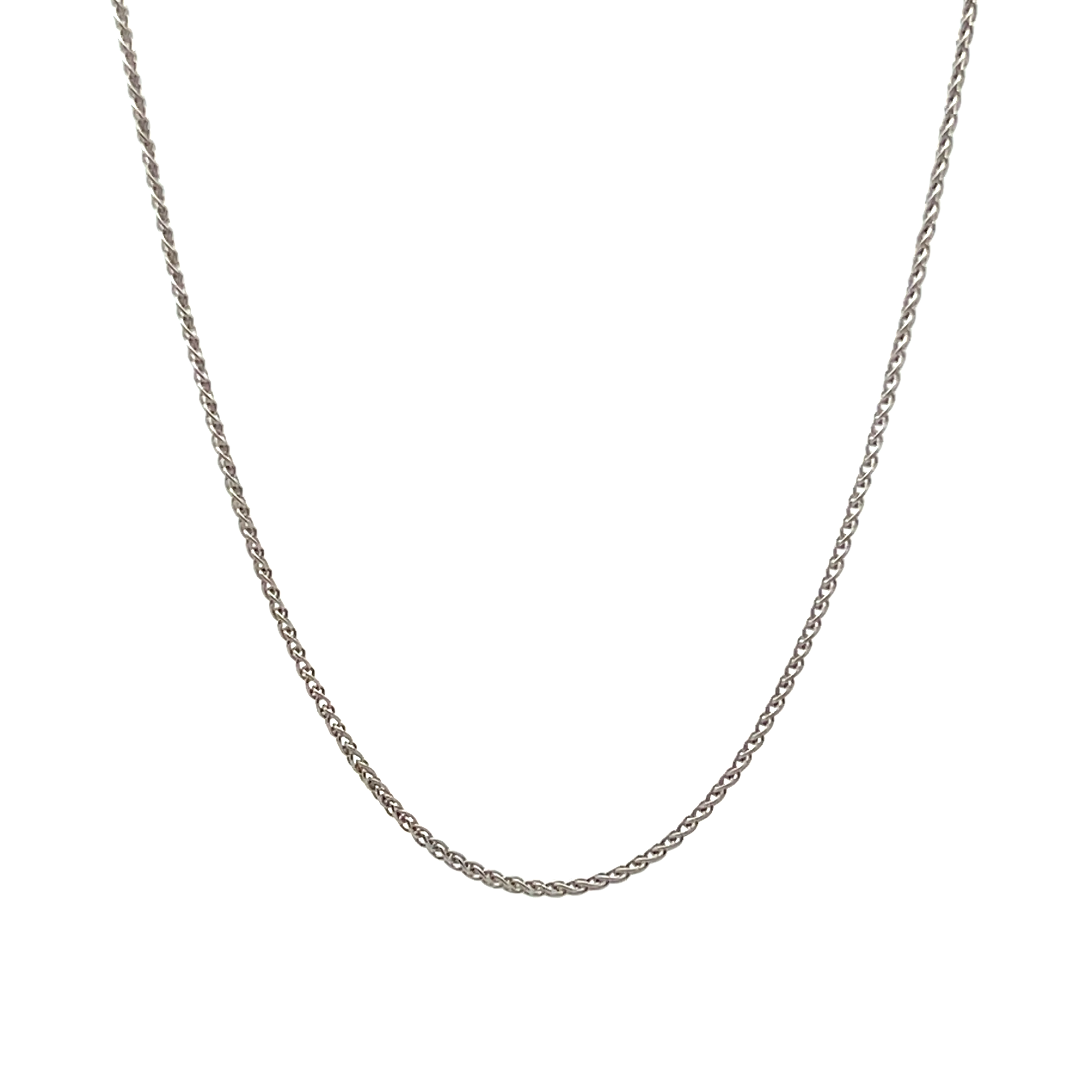 14k White Gold Chain