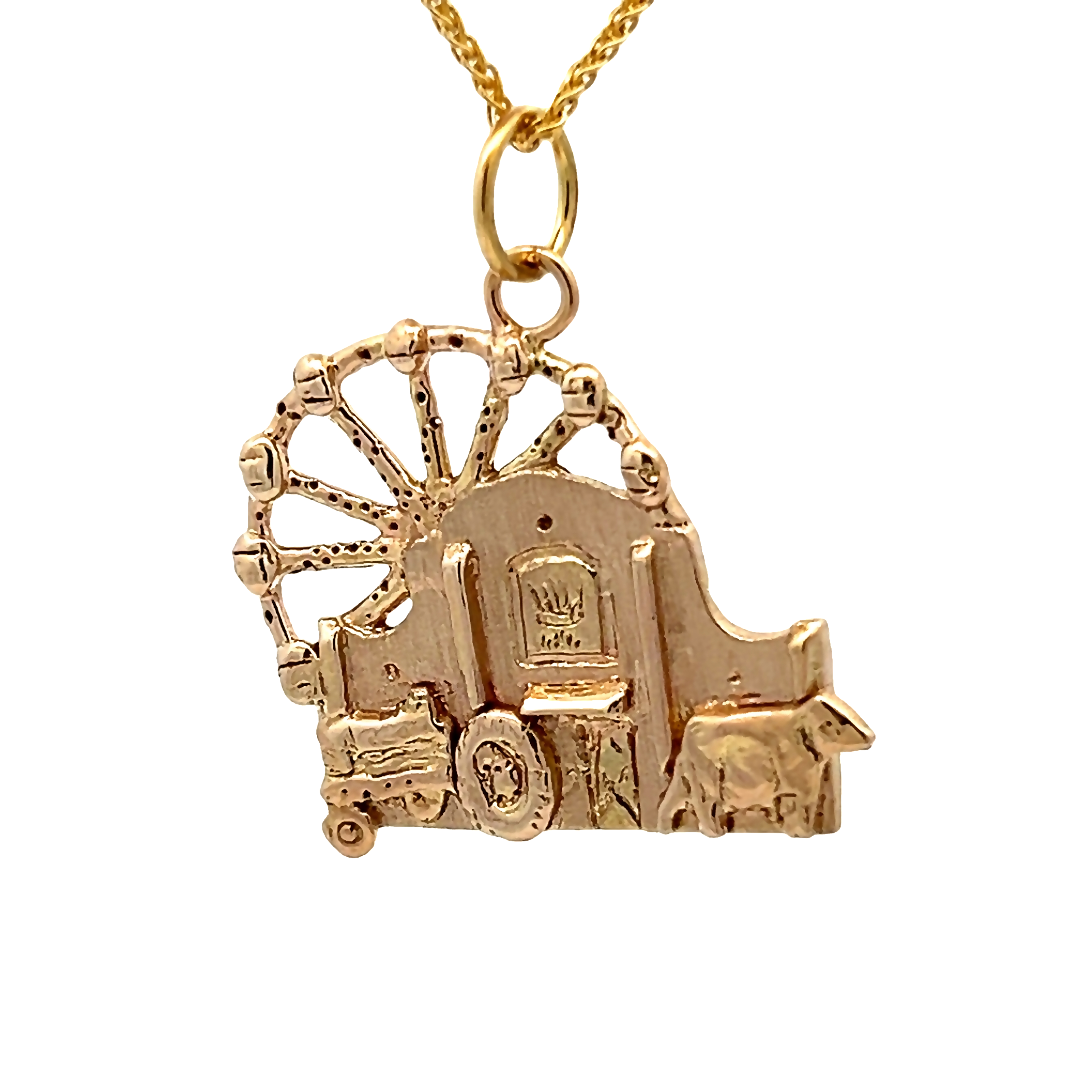 14k Yellow Gold Great Frederick Fair Charm