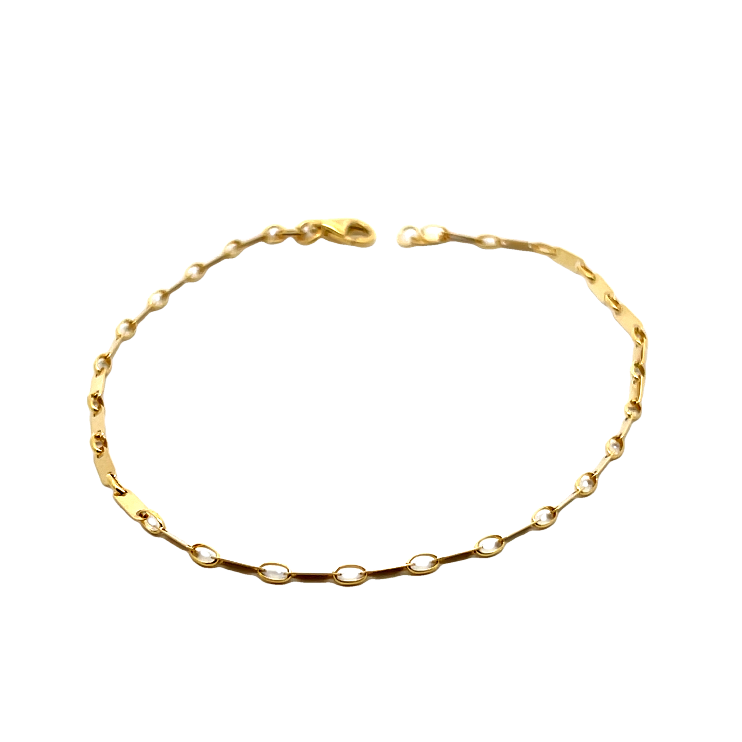 14k Yellow Gold Link Bracelet