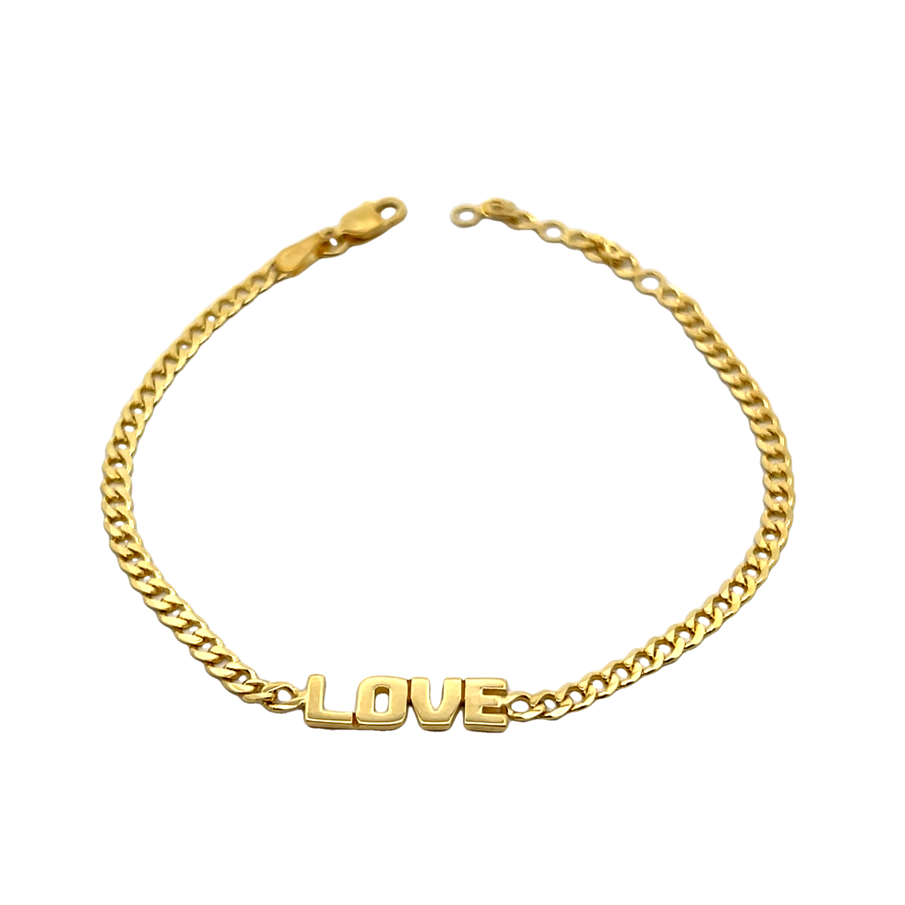 14k Yellow Gold "love" Bracelet