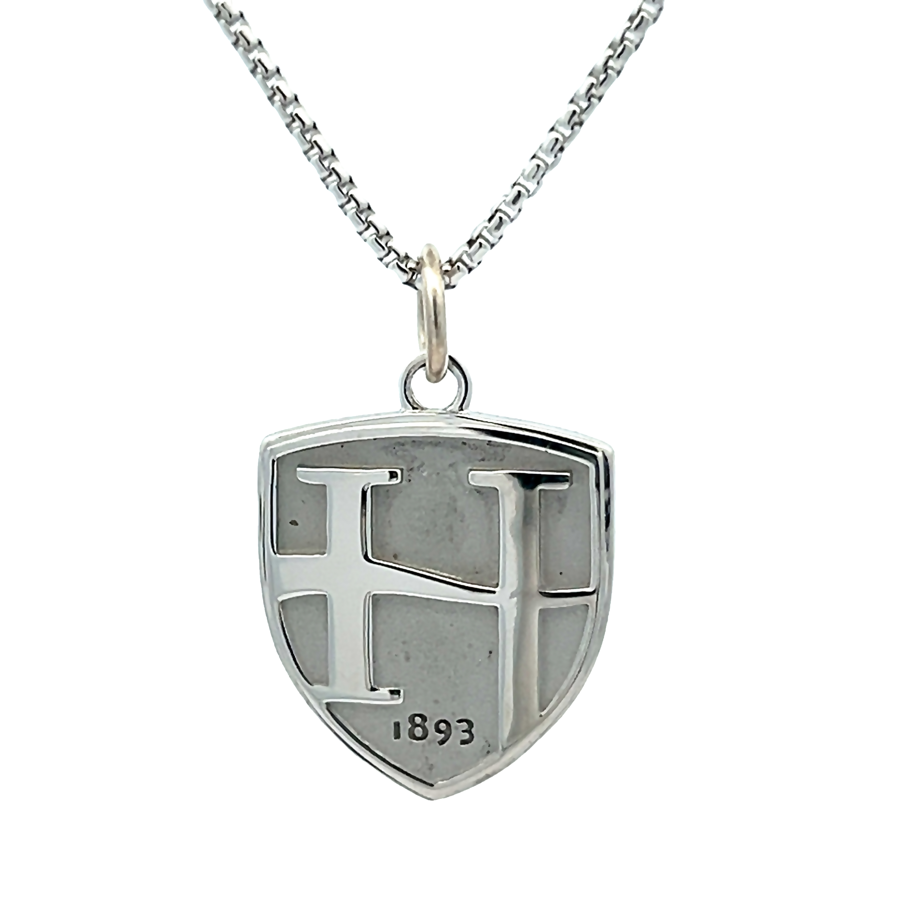 Sterling Silver Hood College Charm