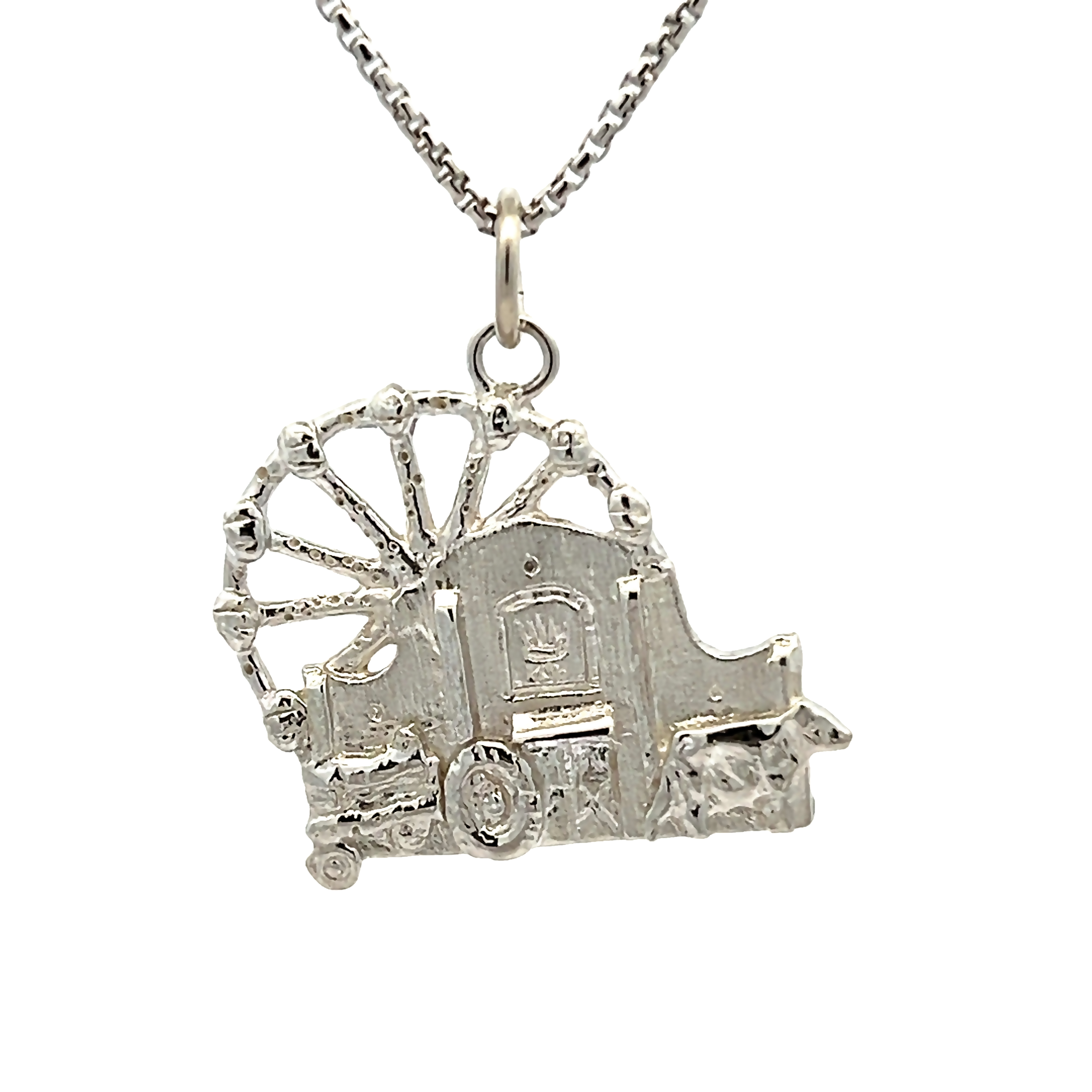 Sterling Silver Great Frederick Fair Charm
