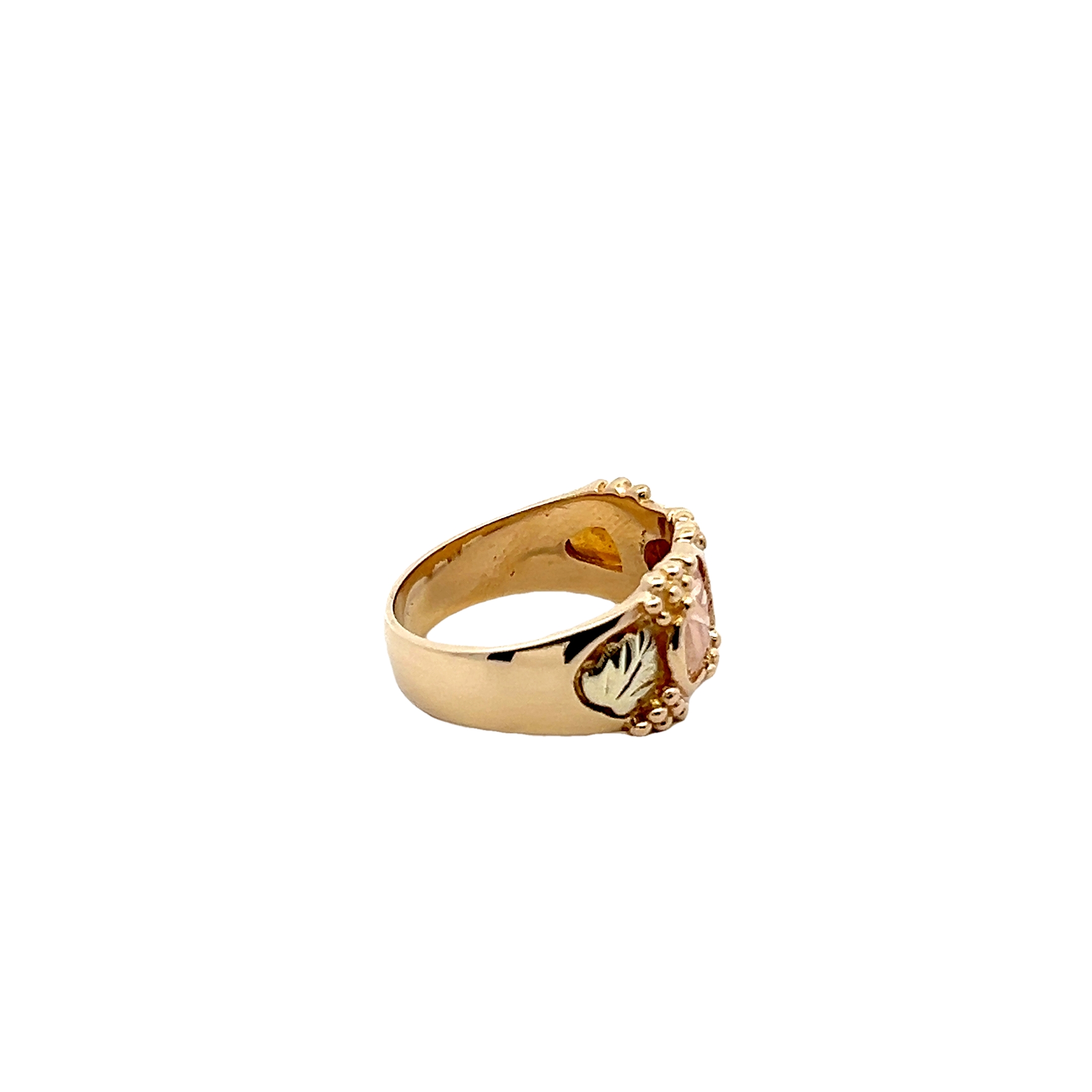 10k Tri-colored Black Hills Gold Ring