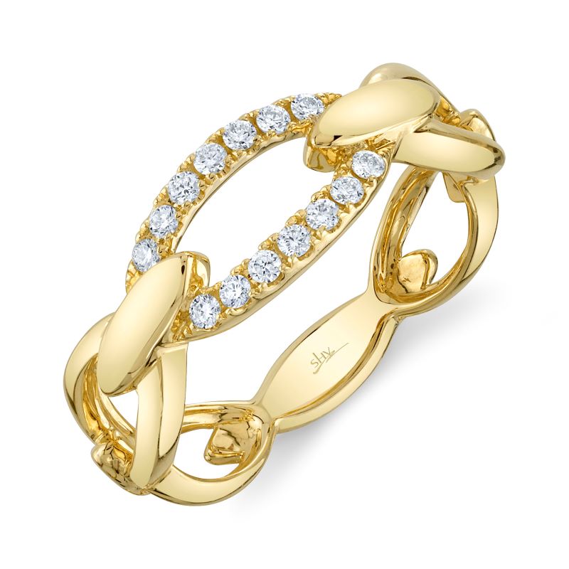 14k Diamond Fashion Ring