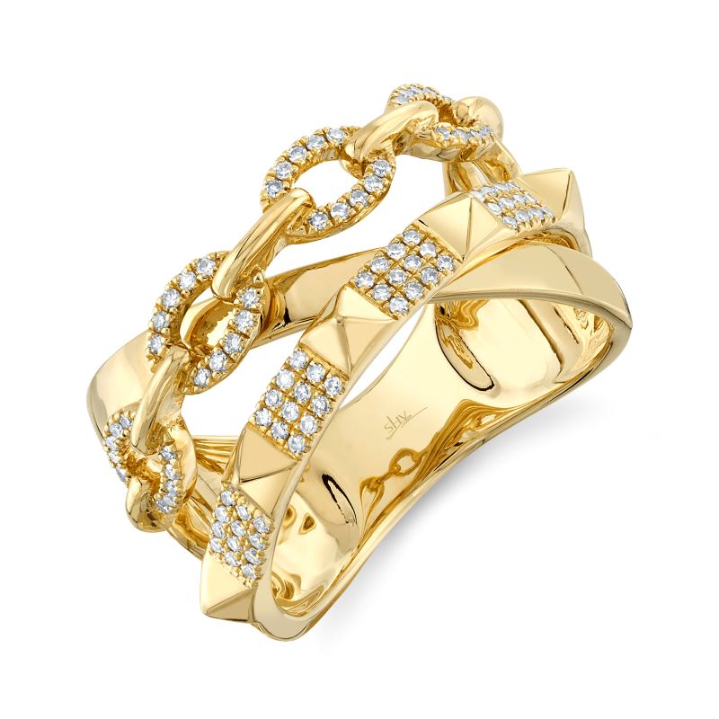 14k Diamond Fashion Ring