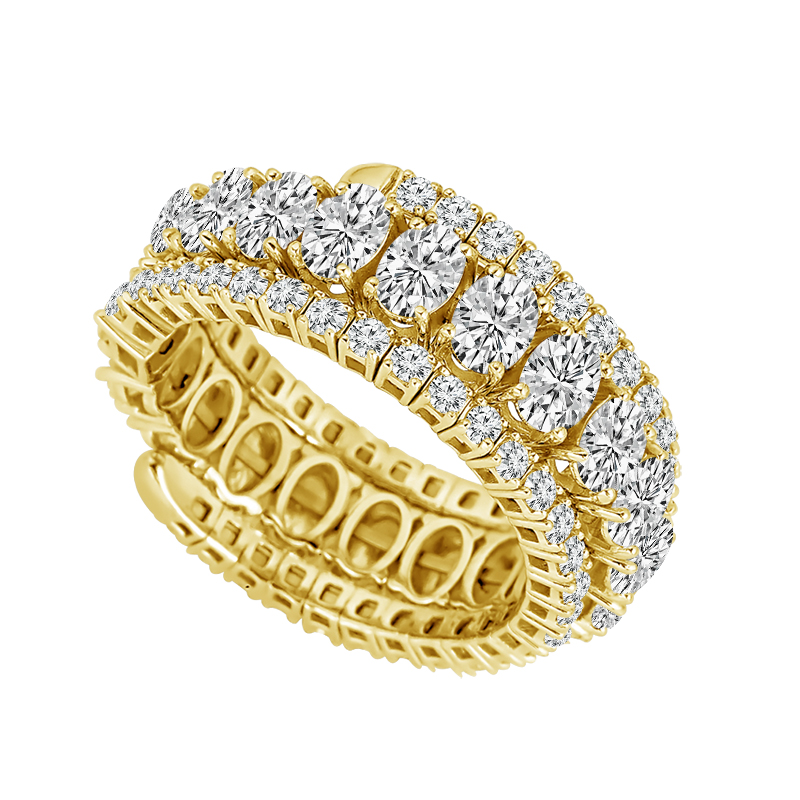 14k Diamond Eternity Fashion Ring