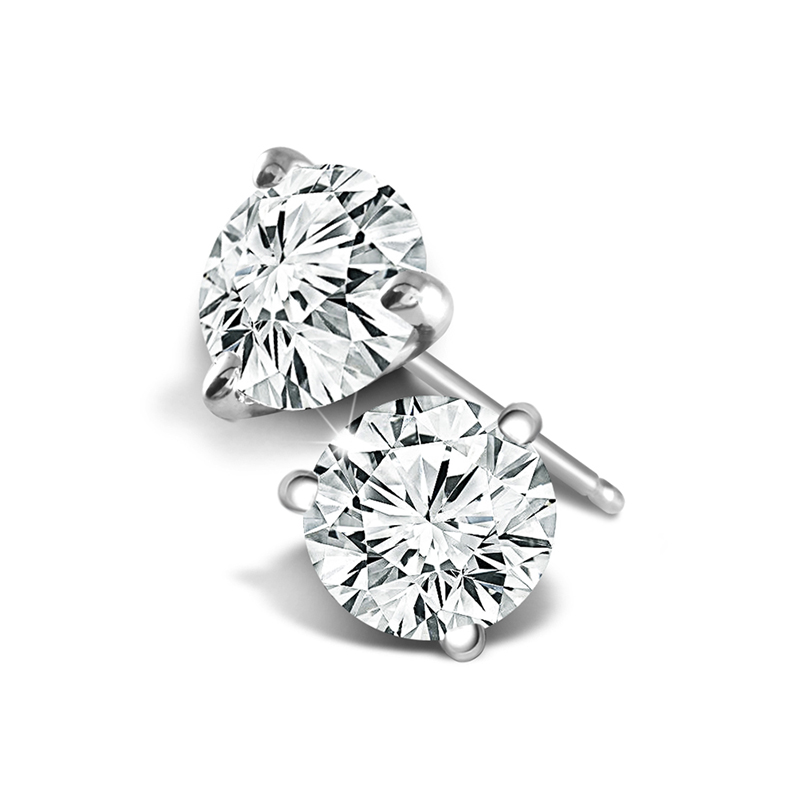 Diamond Stud Earrings