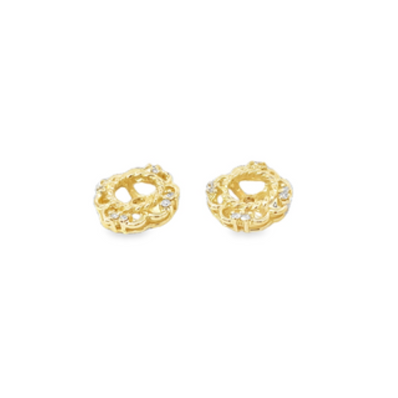 14k Diamond Earring Jackets