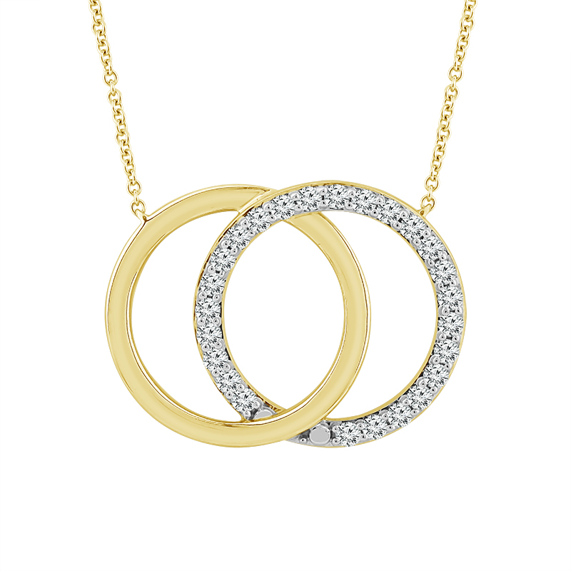 14k Diamond Fashion Pendant