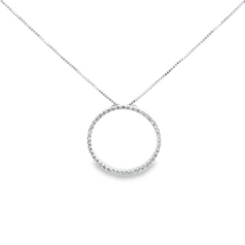 14k Diamond Fashion Pendant